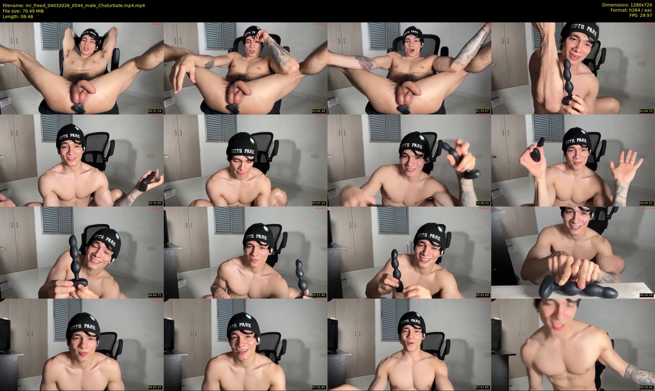 mr_freed — 9 minute Chaturbate male cam show recording, 720p, Mar 4, 2026