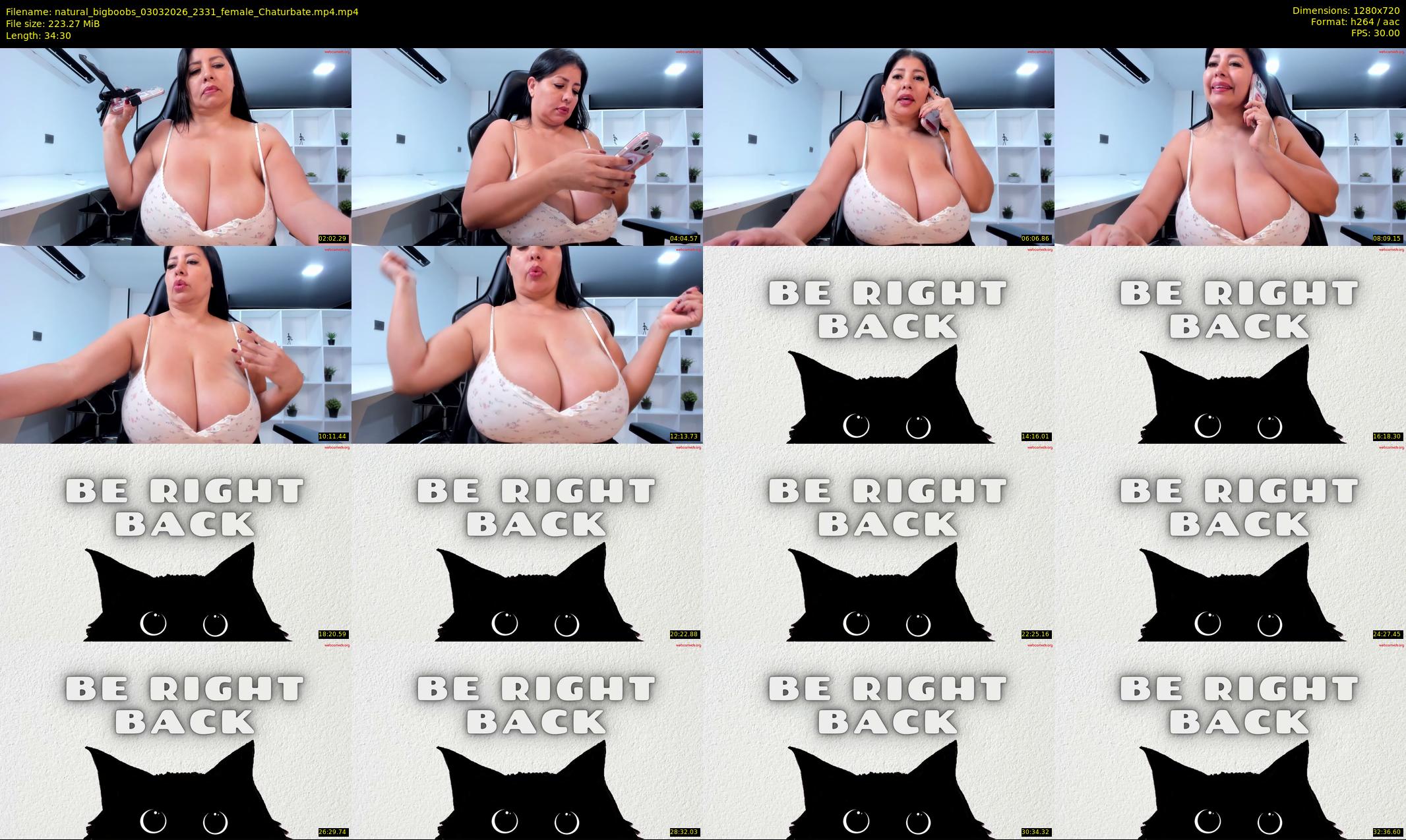natural_bigboobs — 35 minute Chaturbate female cam show recording, 720p, Mar 3, 2026