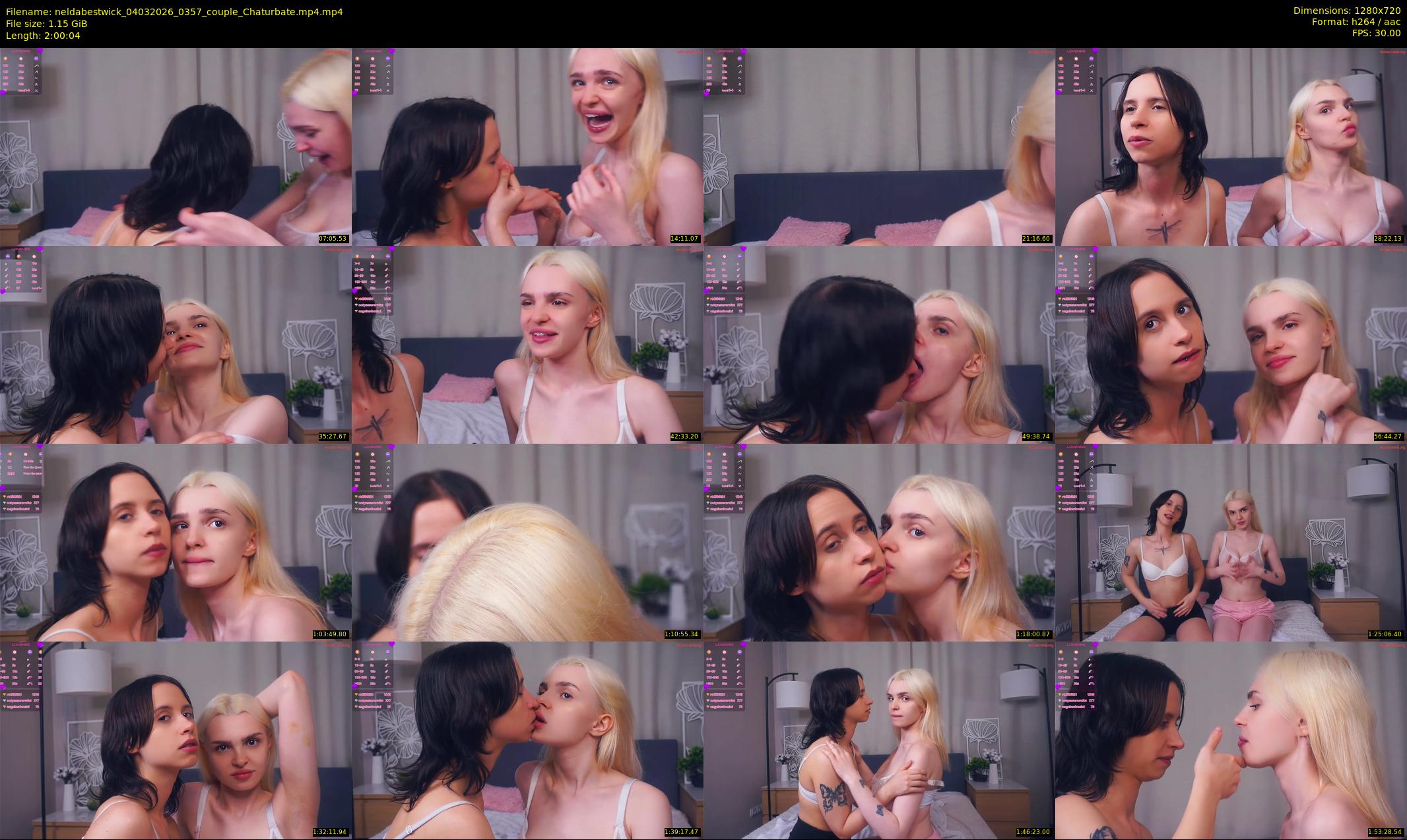 neldabestwick — 121 minute Chaturbate couple cam show recording, 720p, Mar 4, 2026