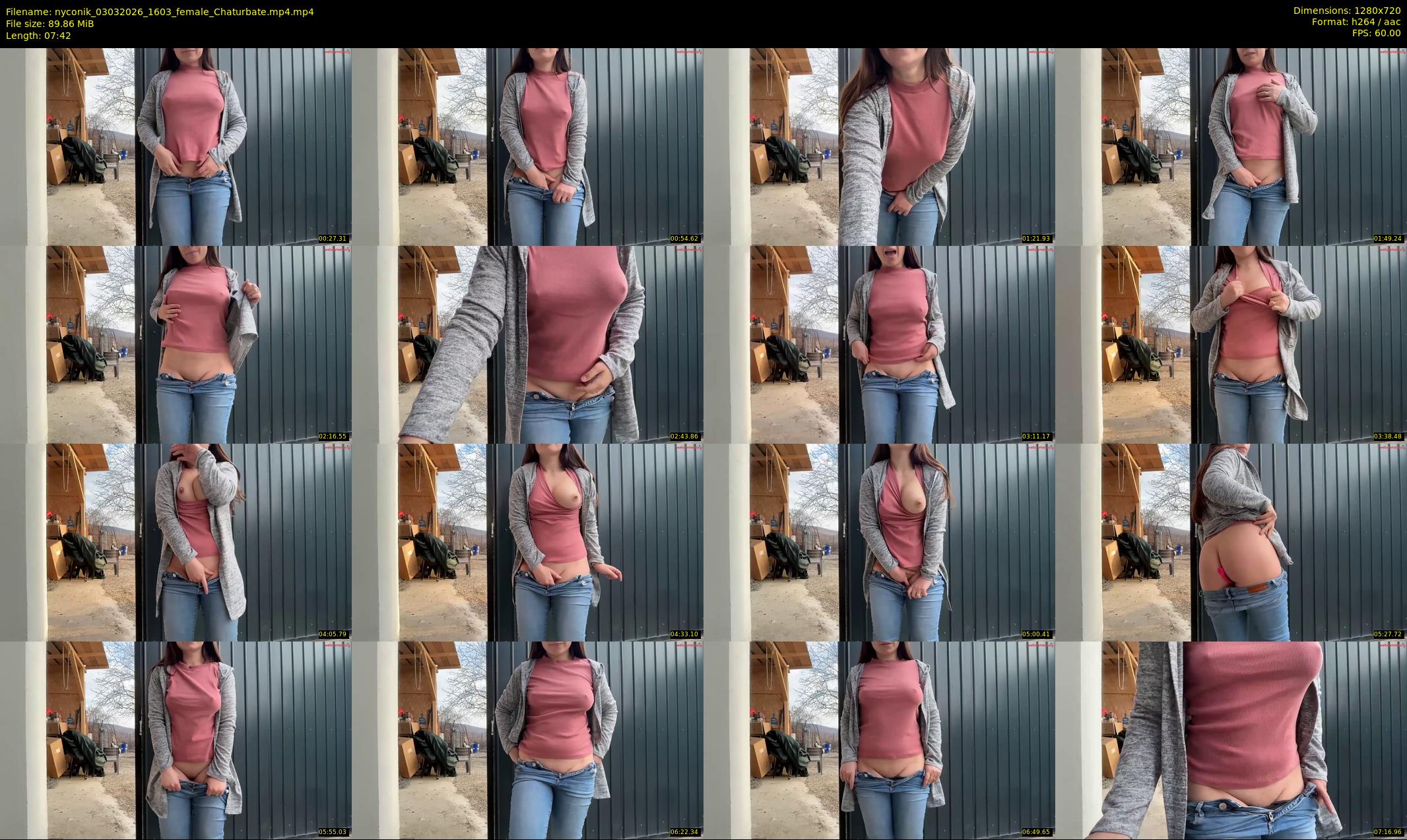 nyconik — 8 minute Chaturbate female cam show recording, 720p, Mar 3, 2026