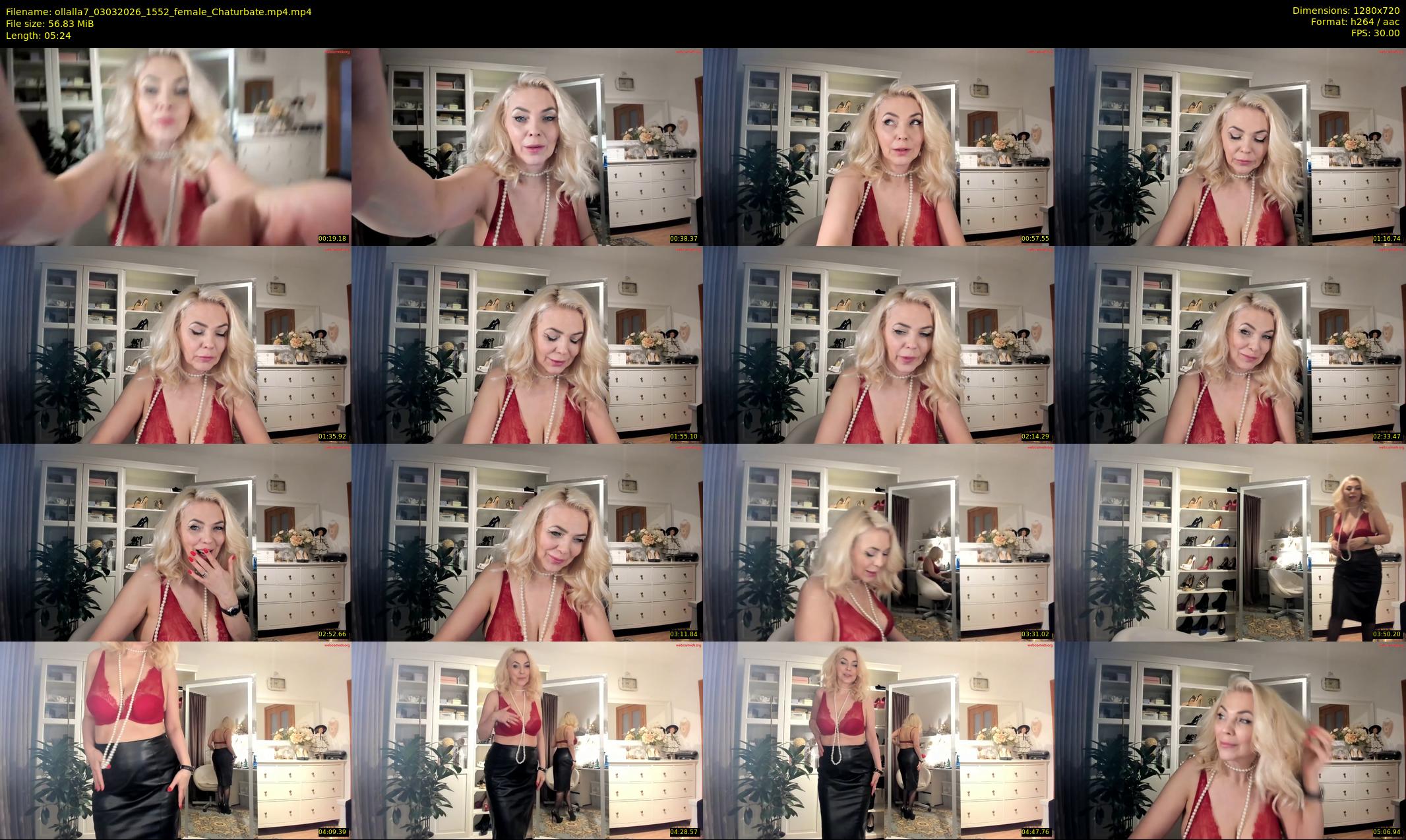ollalla7 — 6 minute Chaturbate female cam show recording, 720p, Mar 3, 2026