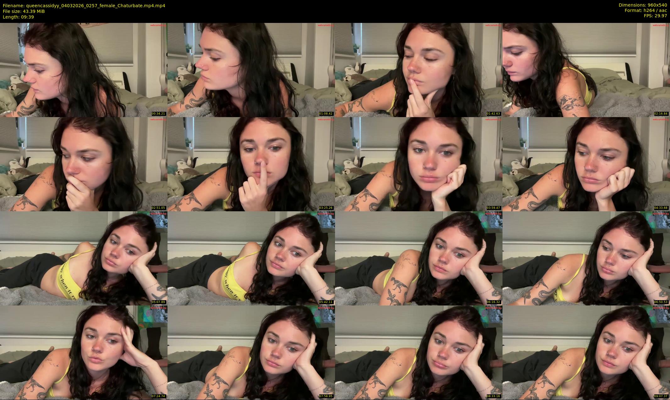 queencassidyy — 10 minute Chaturbate female cam show recording, 480p, Mar 4, 2026