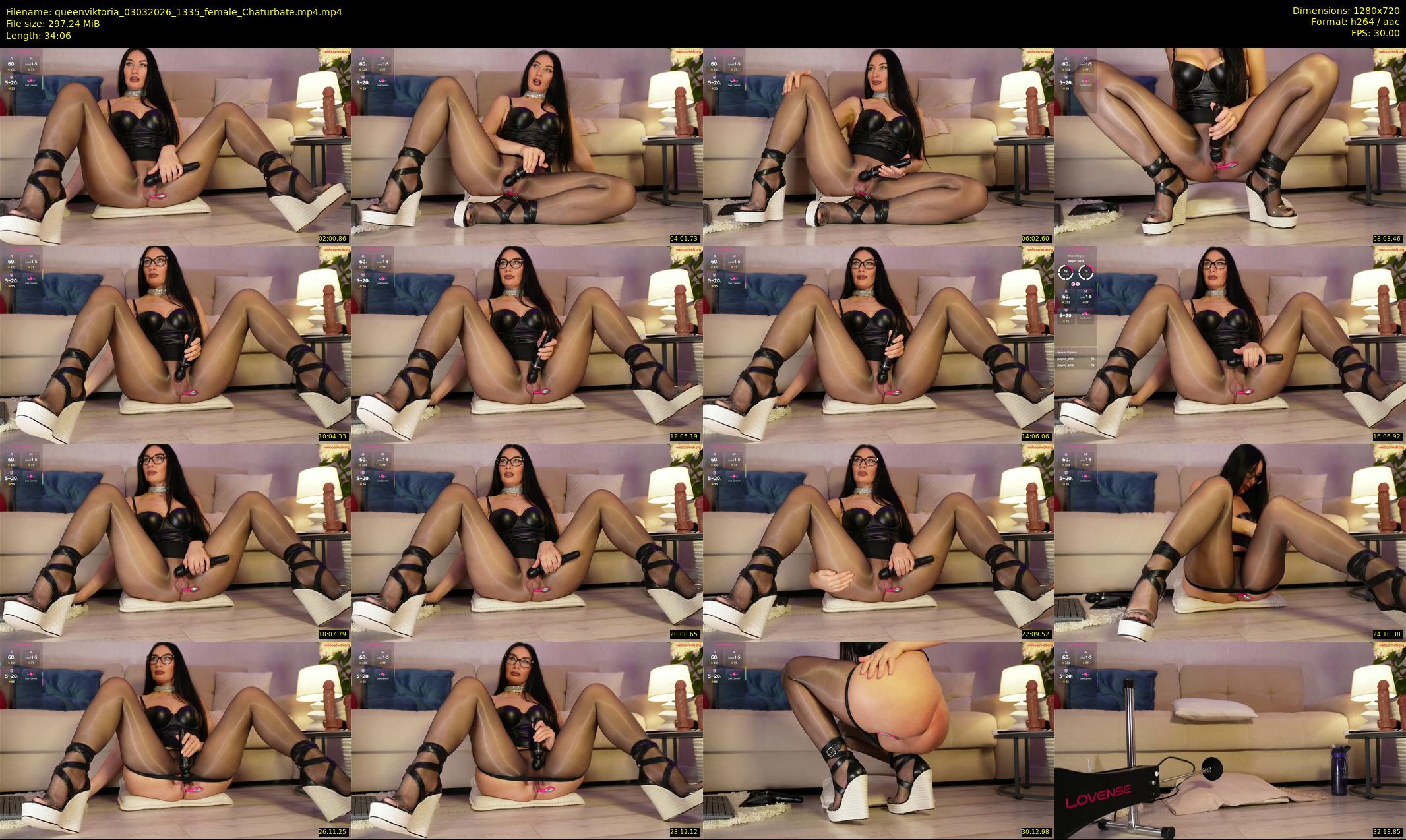 queenviktoria — 35 minute Chaturbate female cam show recording, 720p, Mar 3, 2026