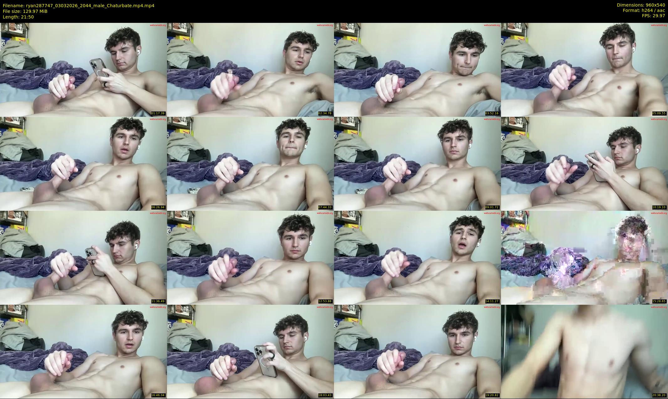 ryan287747 — 22 minute Chaturbate male cam show recording, 480p, Mar 3, 2026