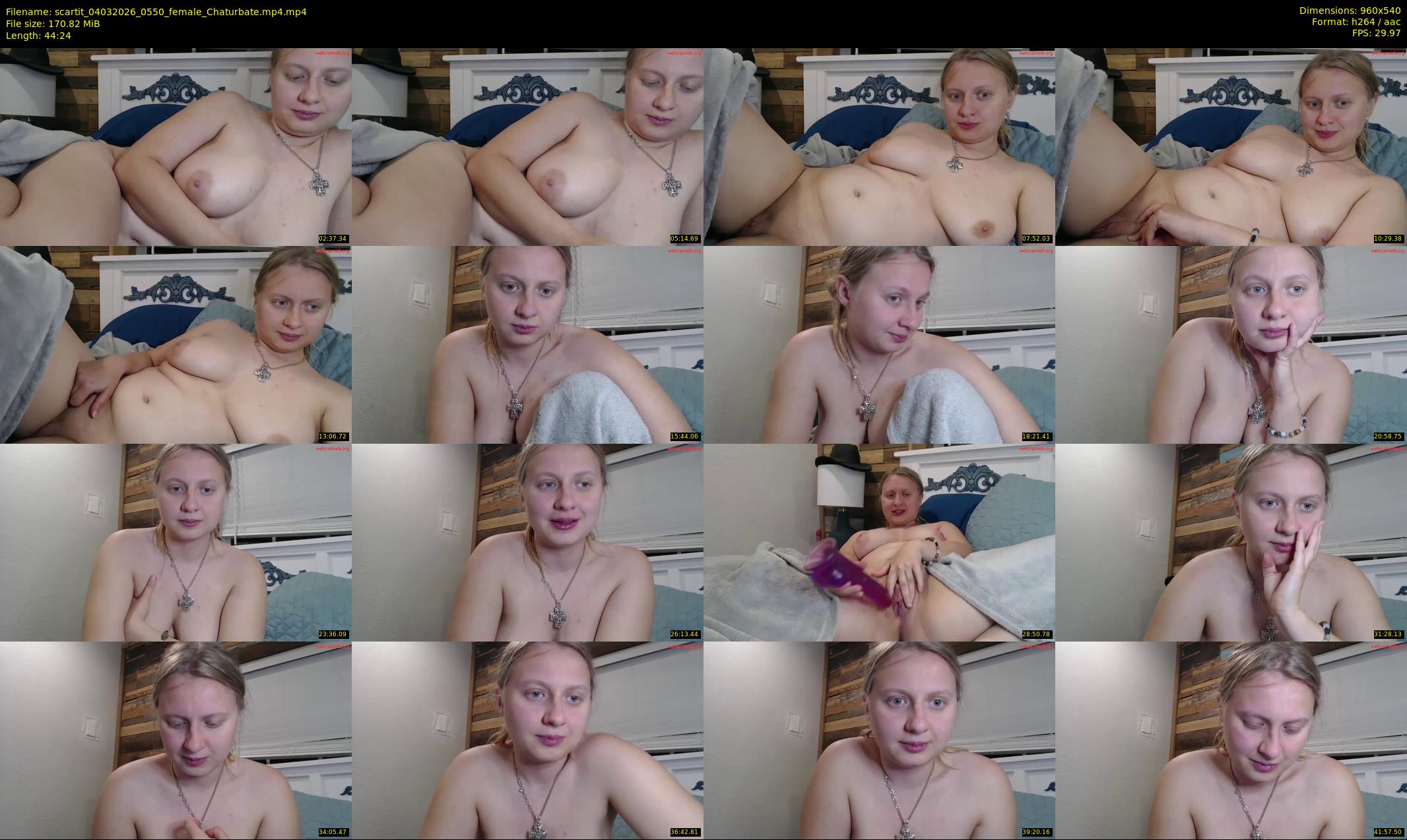 scartit — 45 minute Chaturbate female cam show recording, 480p, Mar 4, 2026
