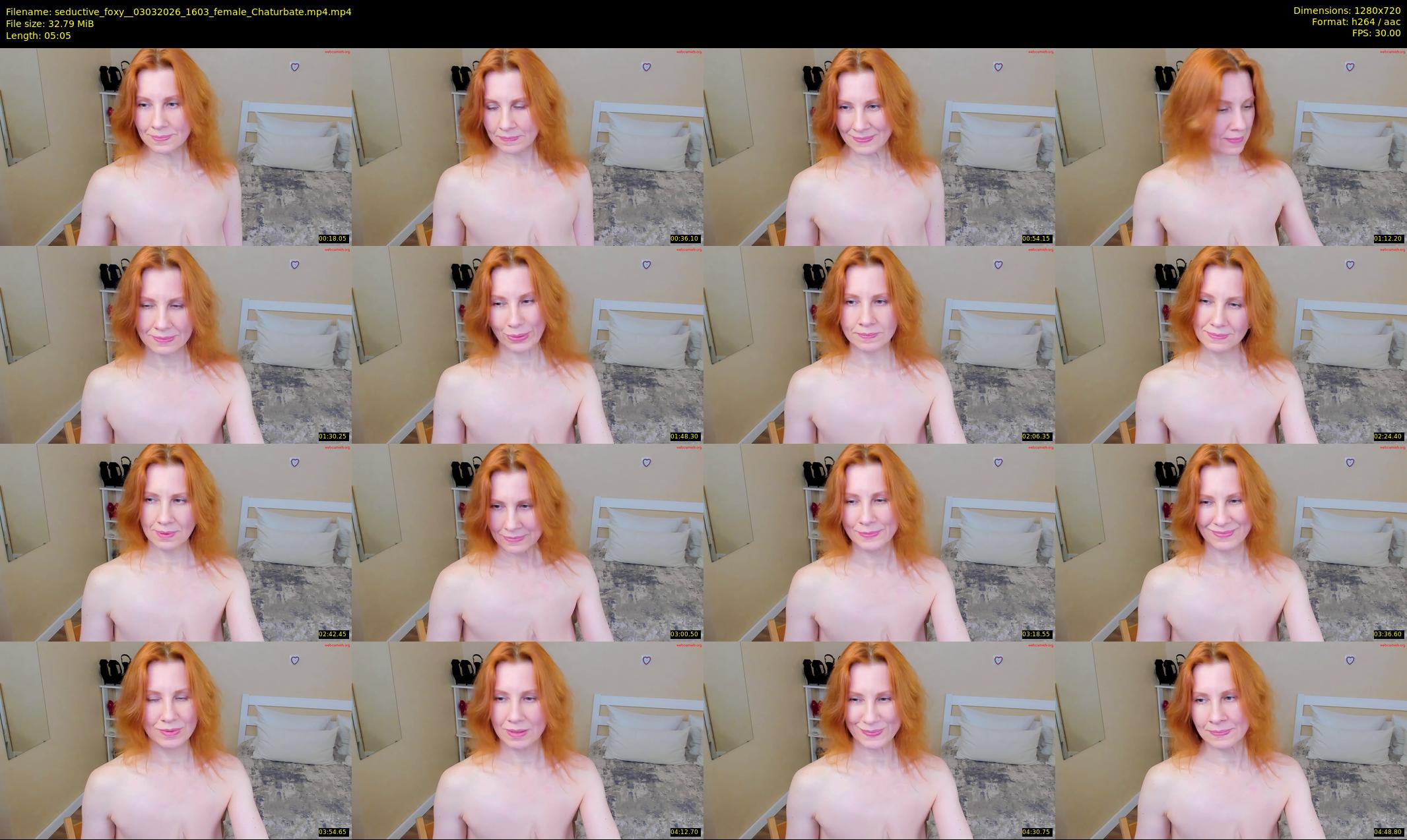 seductive_foxy_ — 6 minute Chaturbate female cam show recording, 720p, Mar 3, 2026