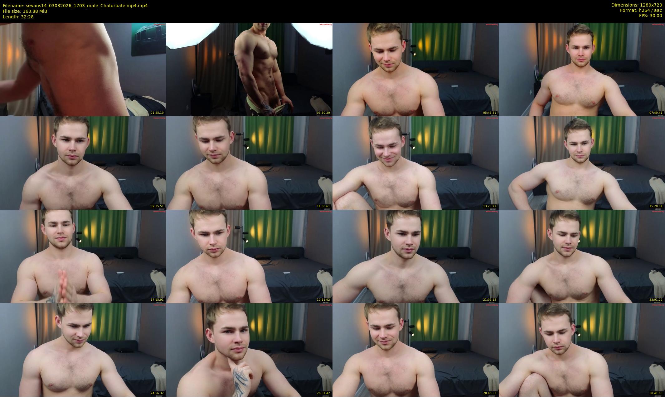 sevans14 — 33 minute Chaturbate male cam show recording, 720p, Mar 3, 2026