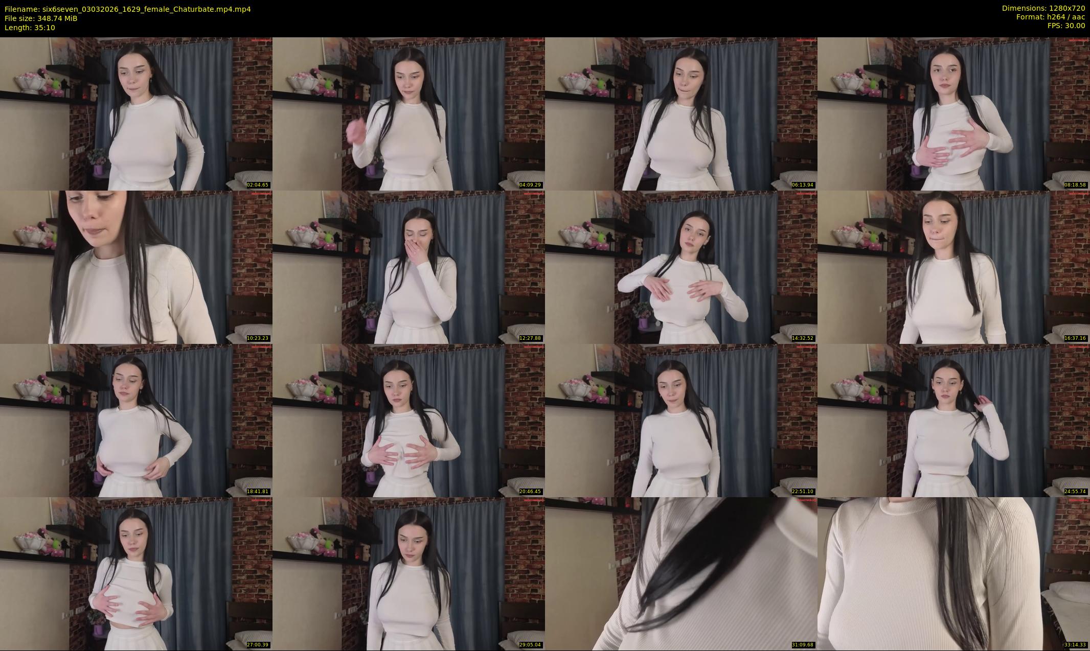 six6seven — 36 minute Chaturbate female cam show recording, 720p, Mar 3, 2026