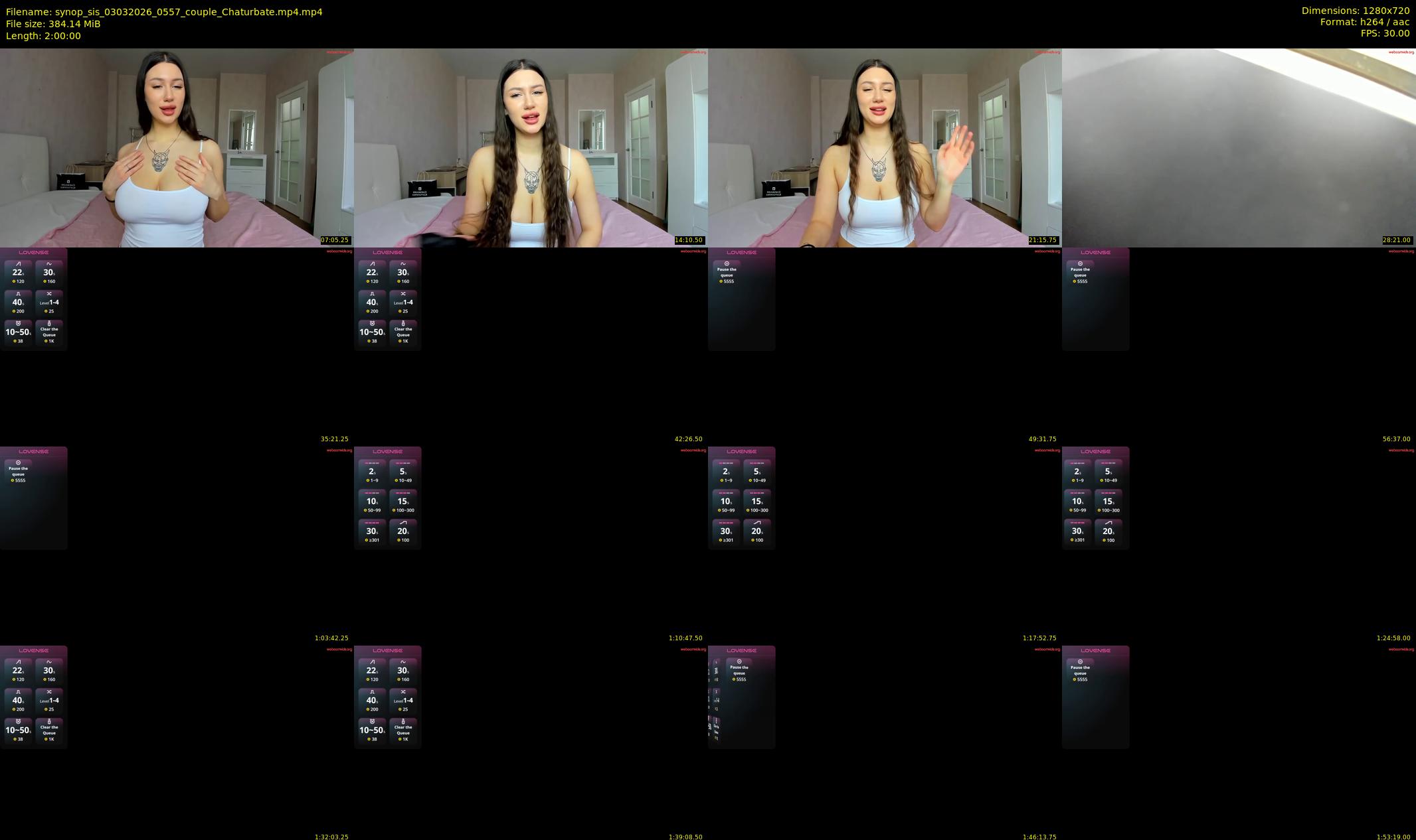 synop_sis — 120 minute Chaturbate couple cam show recording, 720p, Mar 3, 2026