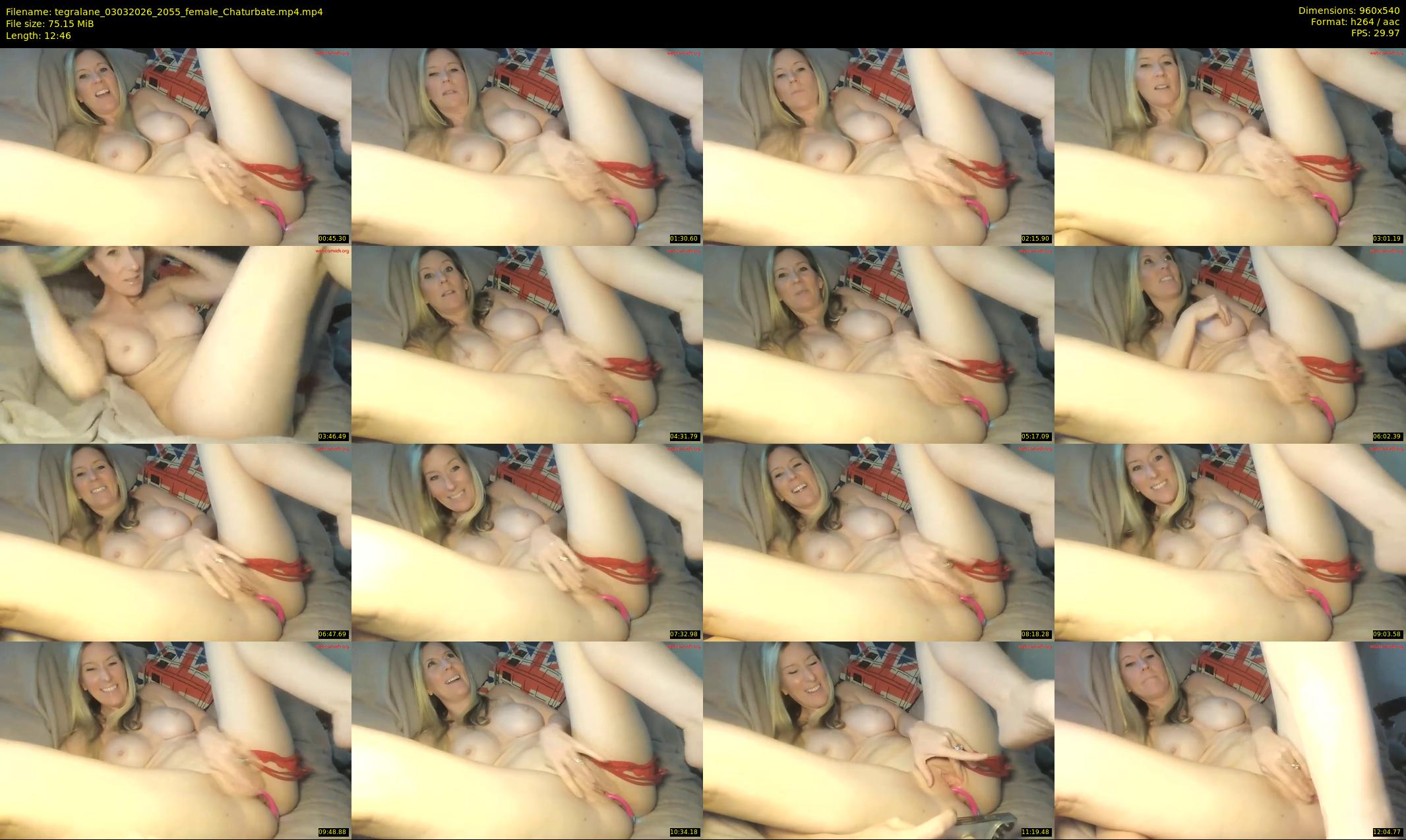 tegralane — 13 minute Chaturbate female cam show recording, 480p, Mar 3, 2026
