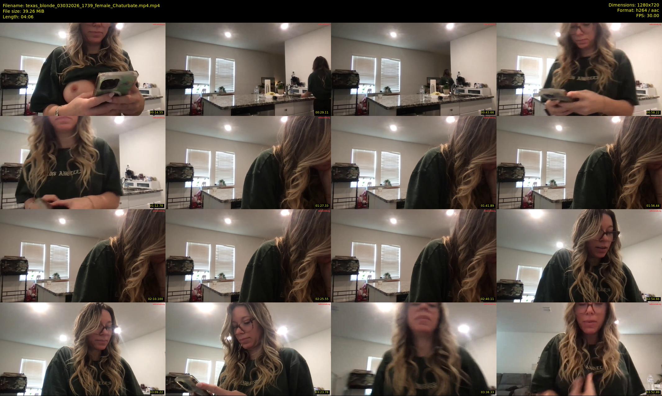 texas_blonde — 5 minute Chaturbate female cam show recording, 720p, Mar 3, 2026