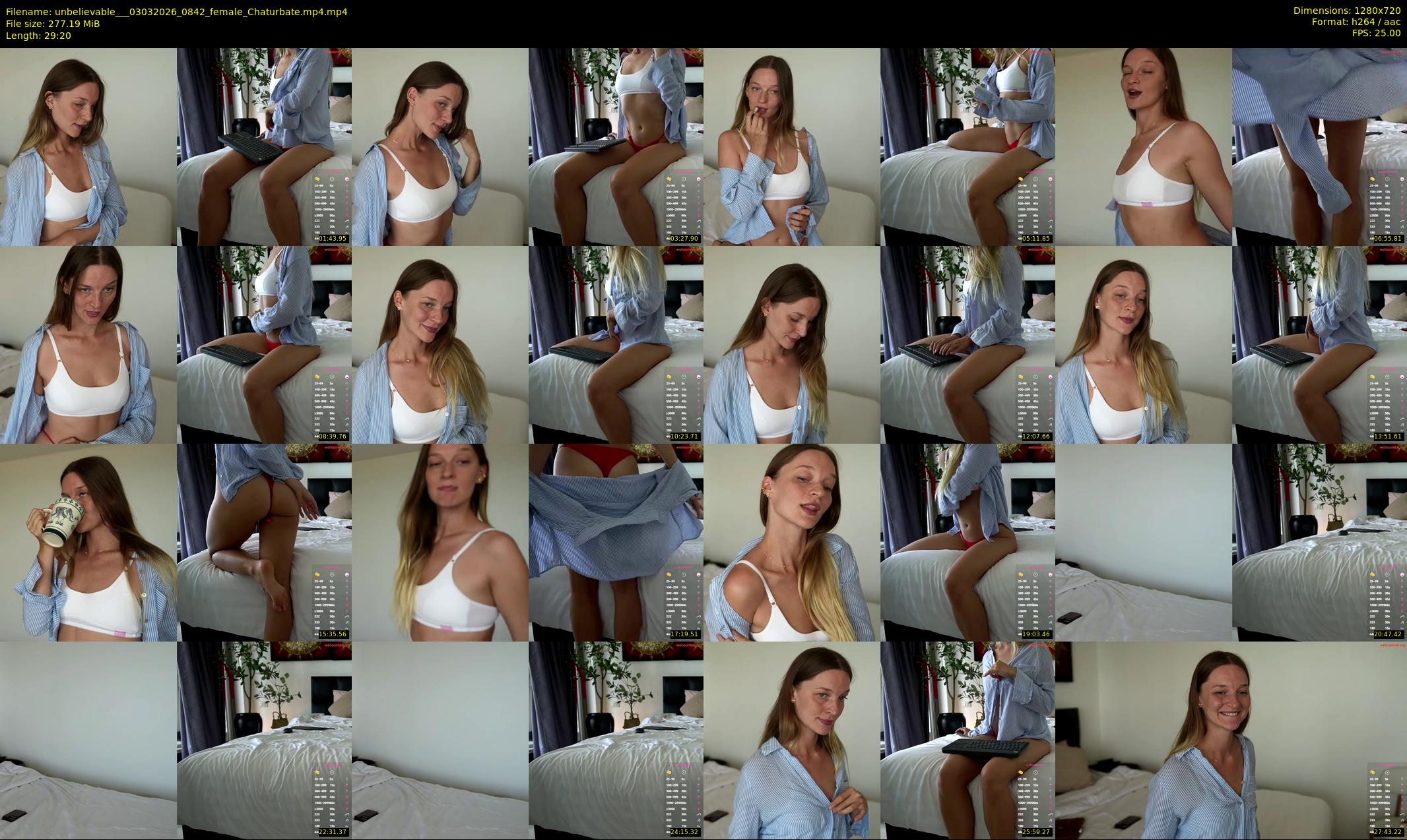 unbelievable__ — 30 minute Chaturbate female cam show recording, 720p, Mar 3, 2026