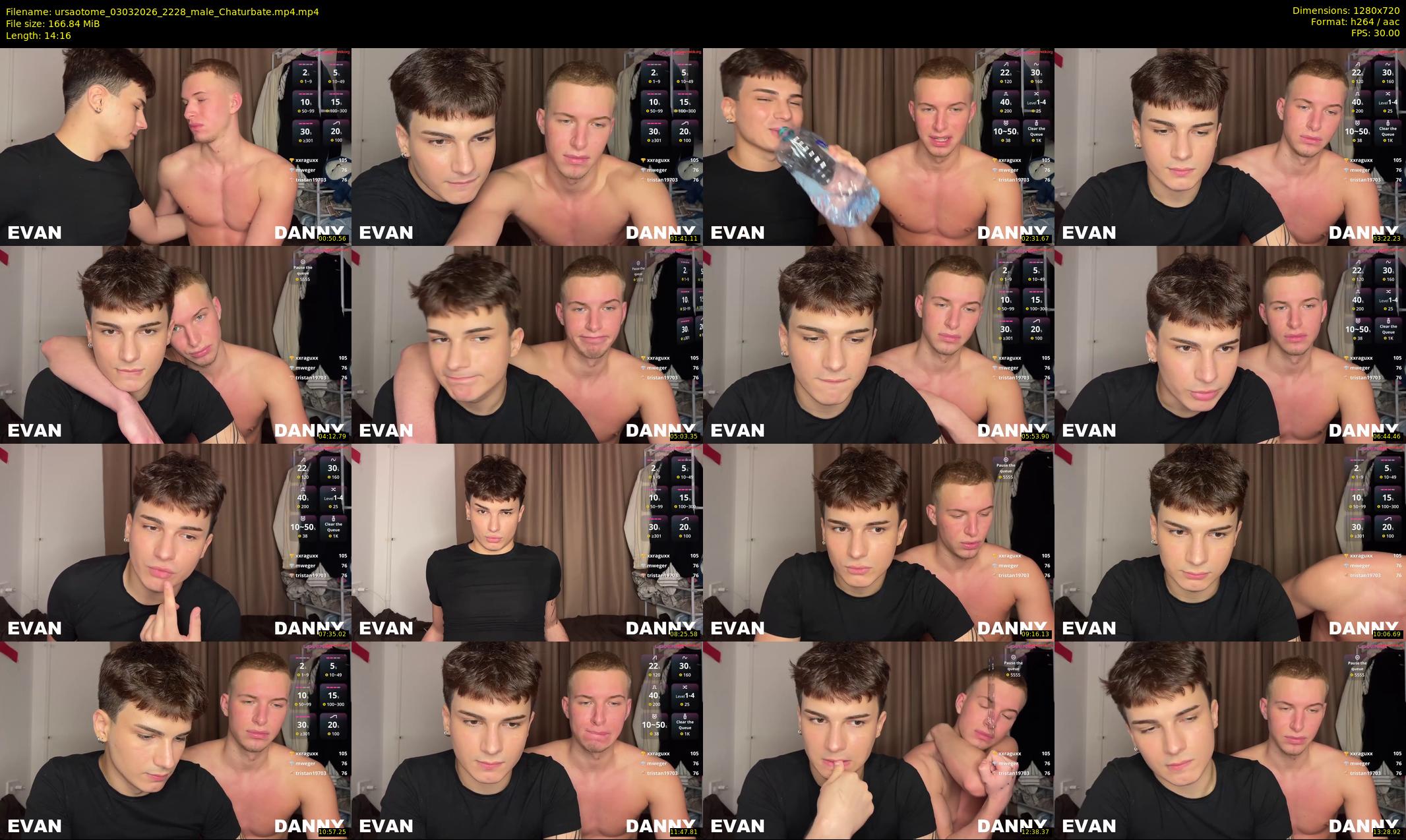 ursaotome — 15 minute Chaturbate male cam show recording, 720p, Mar 3, 2026