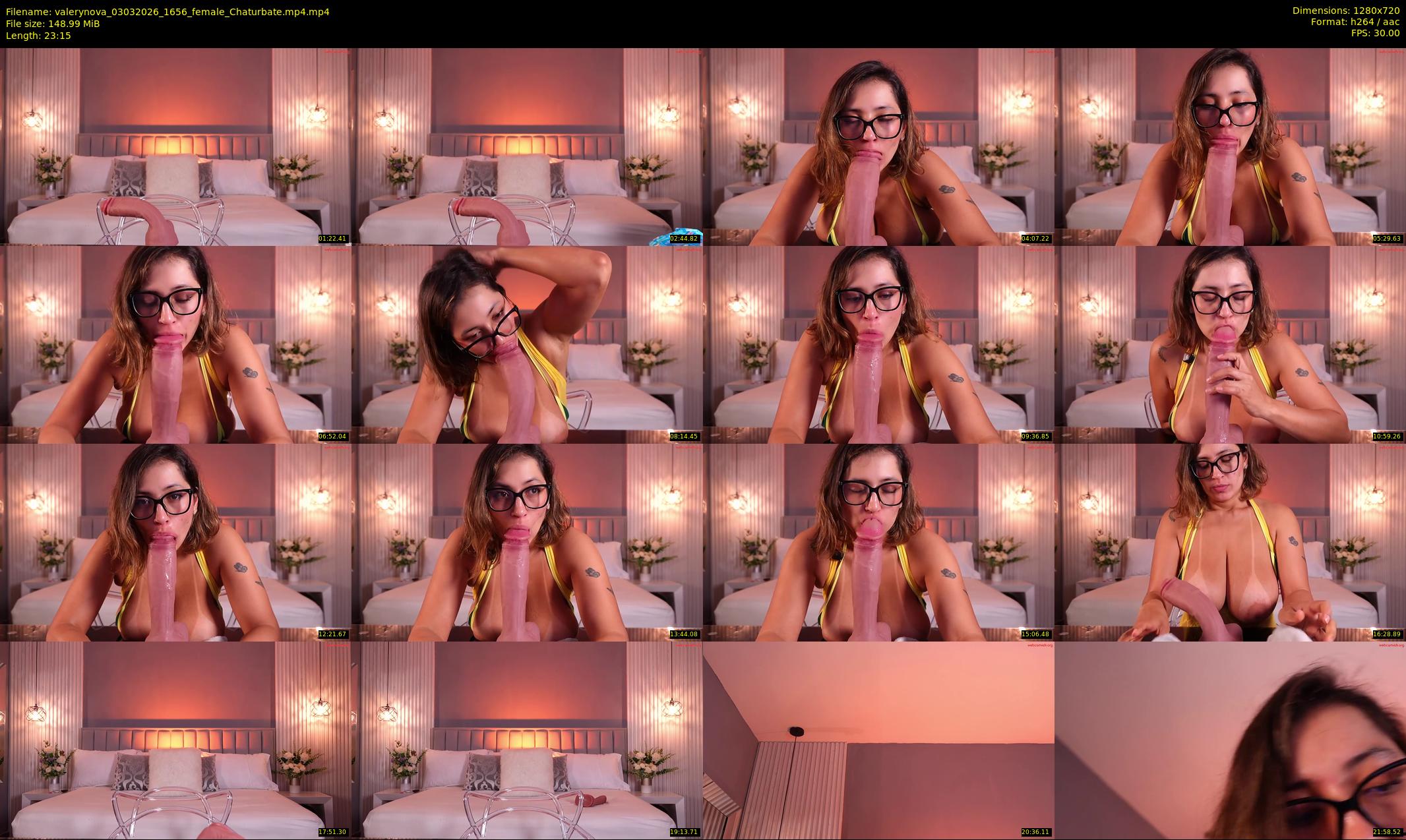 valerynova — 24 minute Chaturbate female cam show recording, 720p, Mar 3, 2026