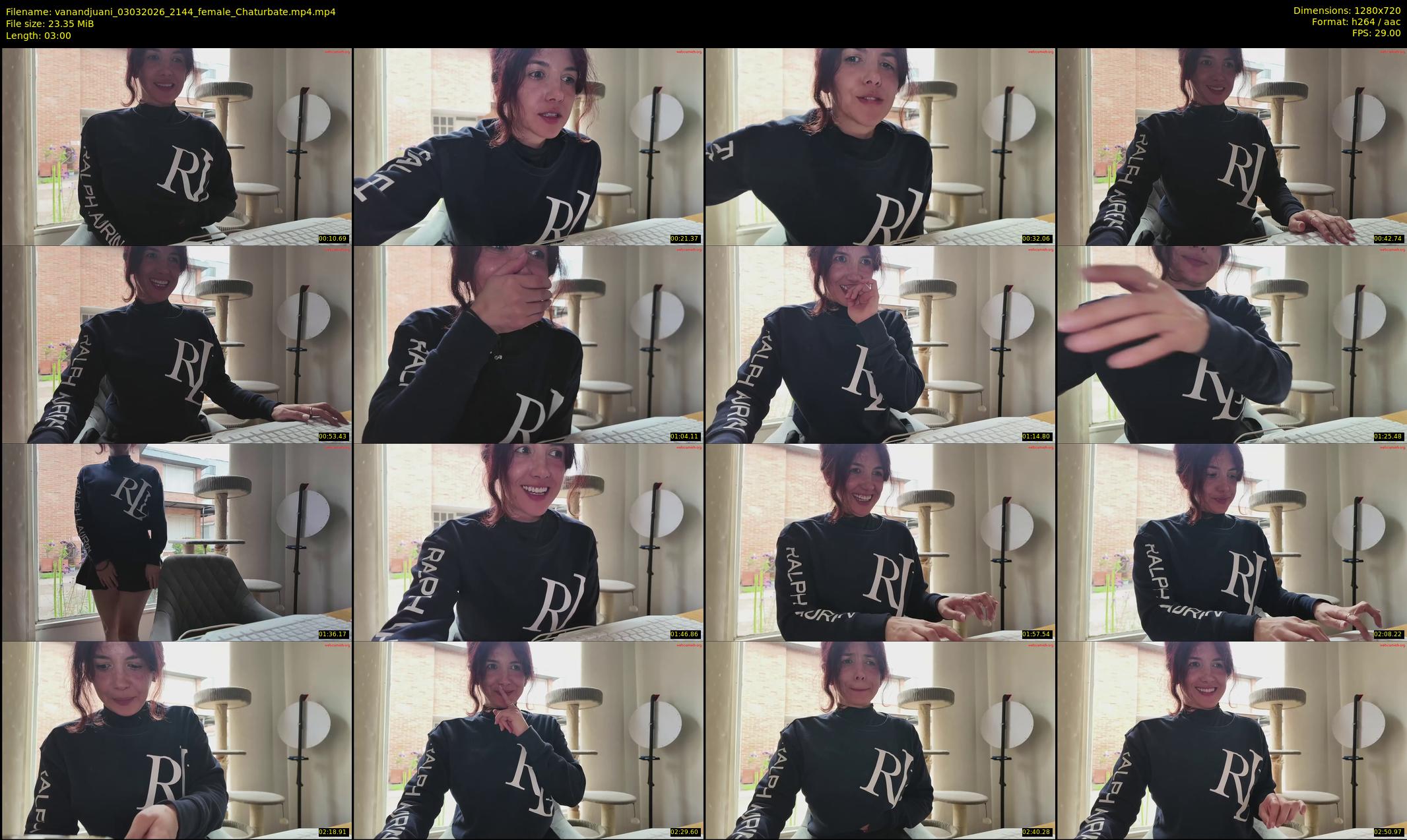 vanandjuani — 3 minute Chaturbate female cam show recording, 720p, Mar 3, 2026