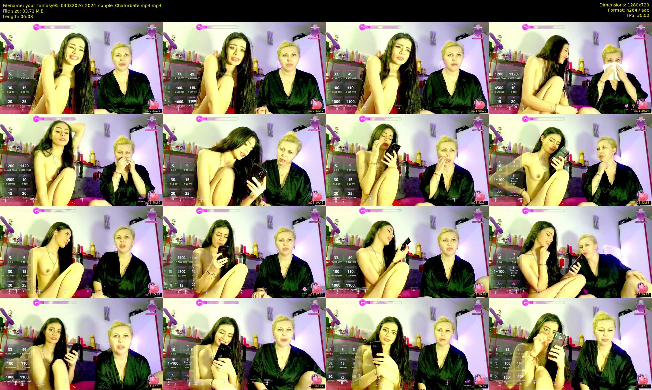 your_fantasy95 — 7 minute Chaturbate couple cam show recording, 720p, Mar 3, 2026
