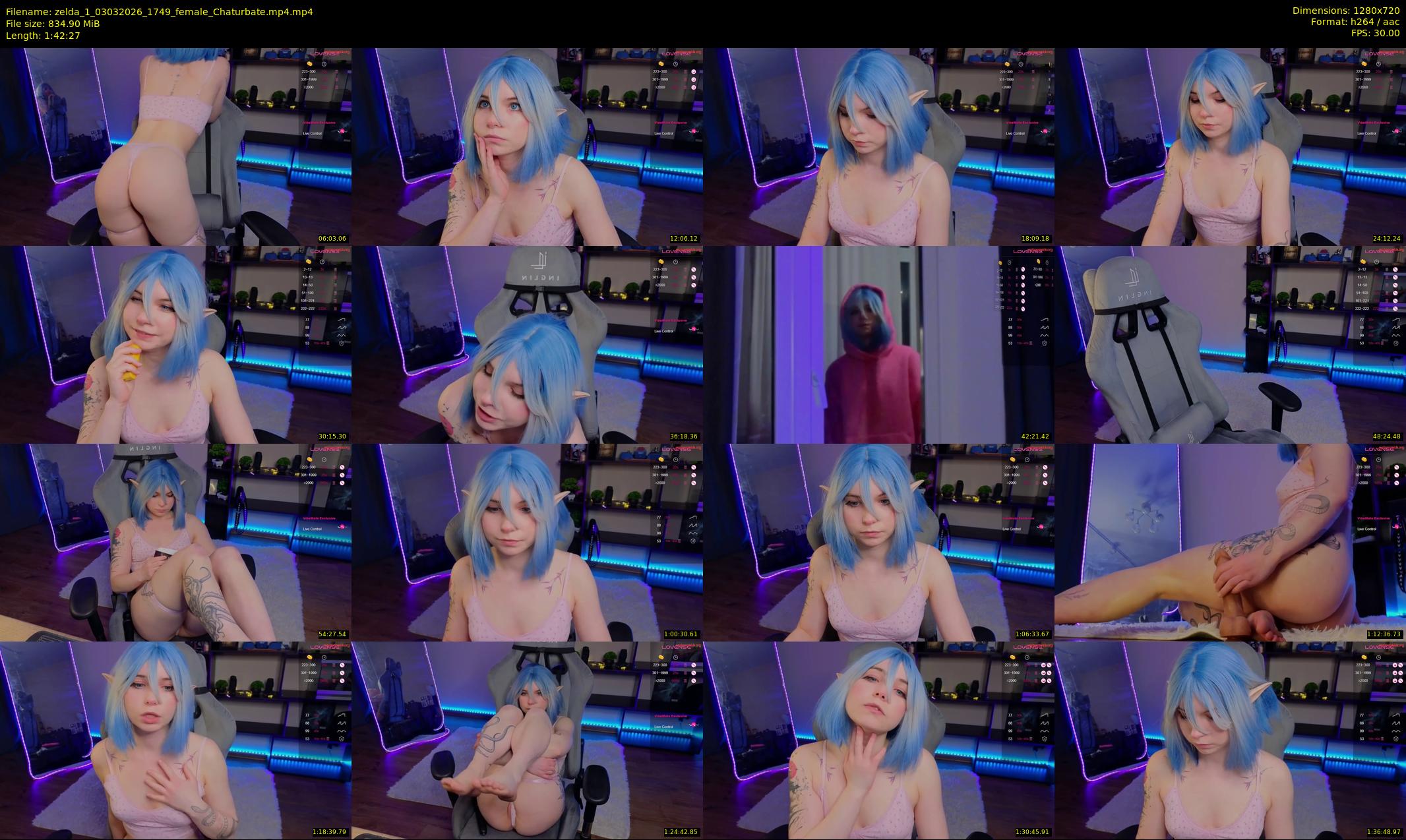 zelda_1 — 103 minute Chaturbate female cam show recording, 720p, Mar 3, 2026