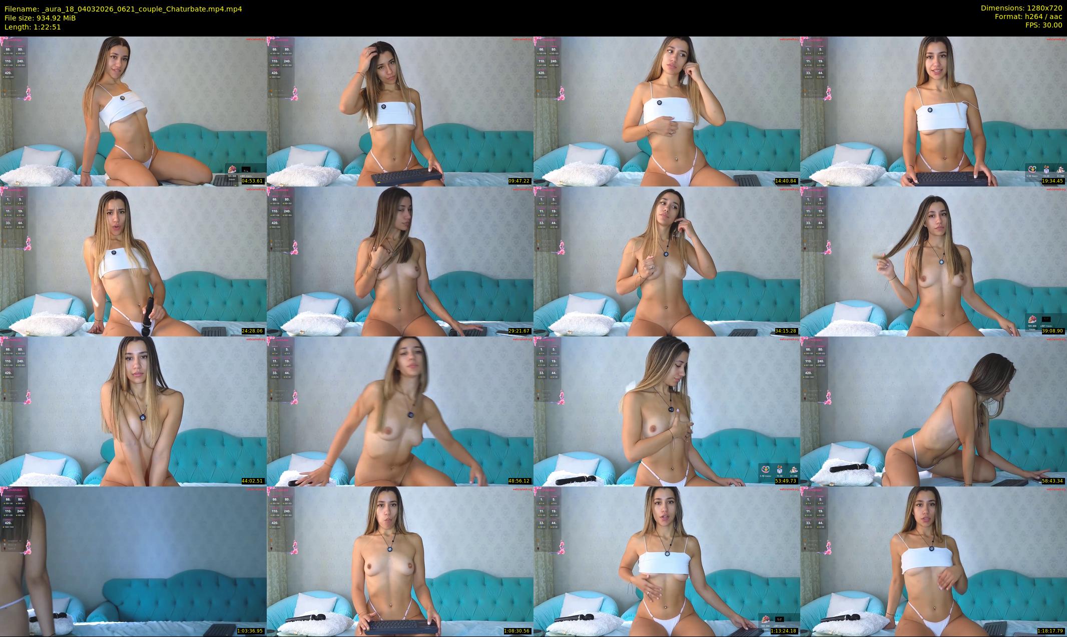 _aura_18 — 83 minute Chaturbate couple cam show recording, 720p, Mar 4, 2026