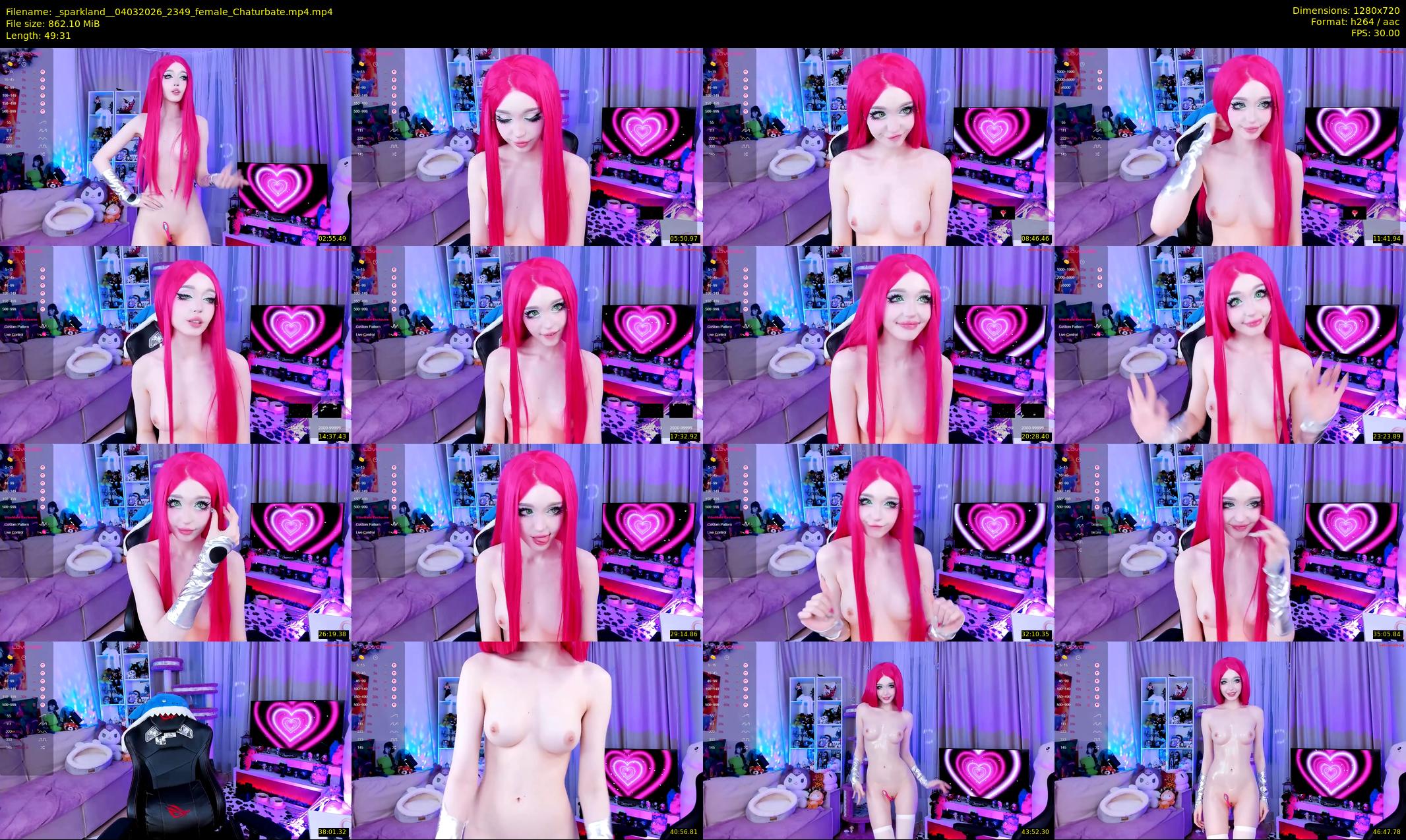 _sparkland_ — 50 minute Chaturbate female cam show recording, 720p, Mar 4, 2026
