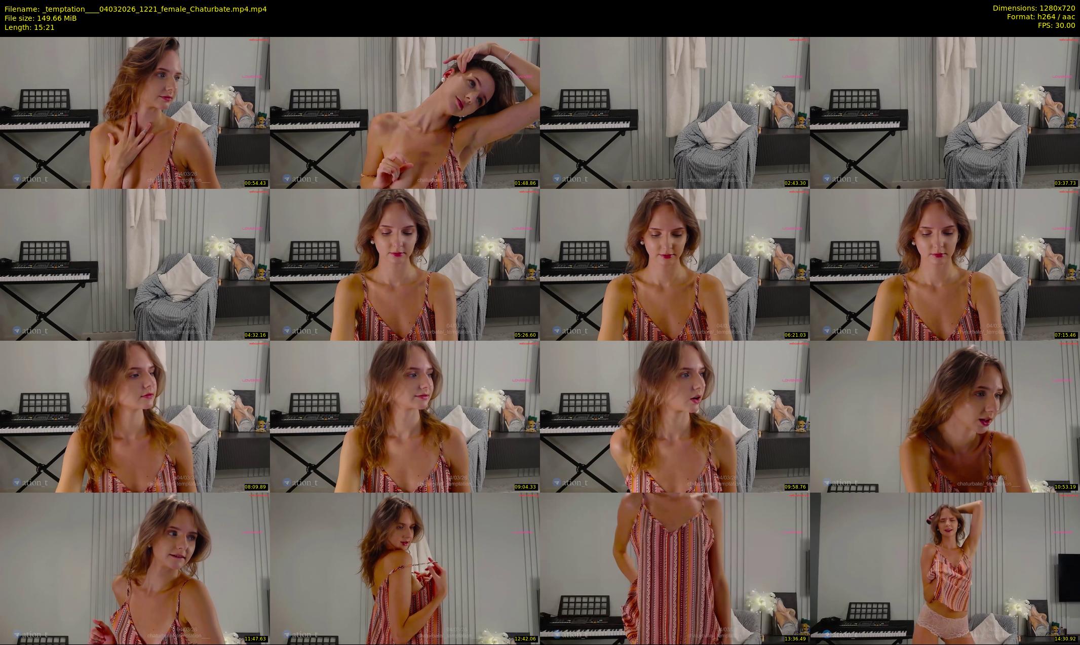 _temptation___ — 16 minute Chaturbate female cam show recording, 720p, Mar 4, 2026