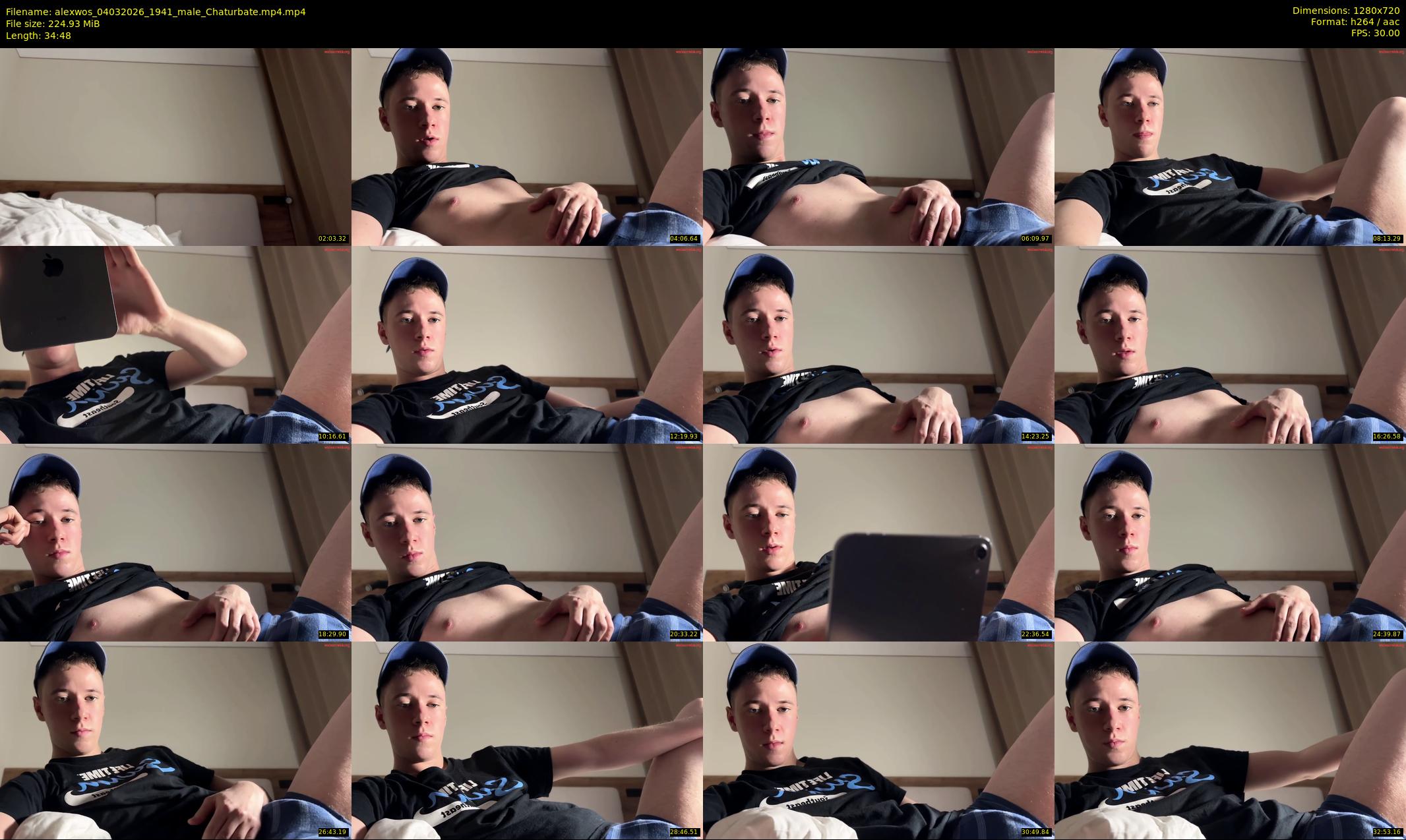 alexwos — 35 minute Chaturbate male cam show recording, 720p, Mar 4, 2026
