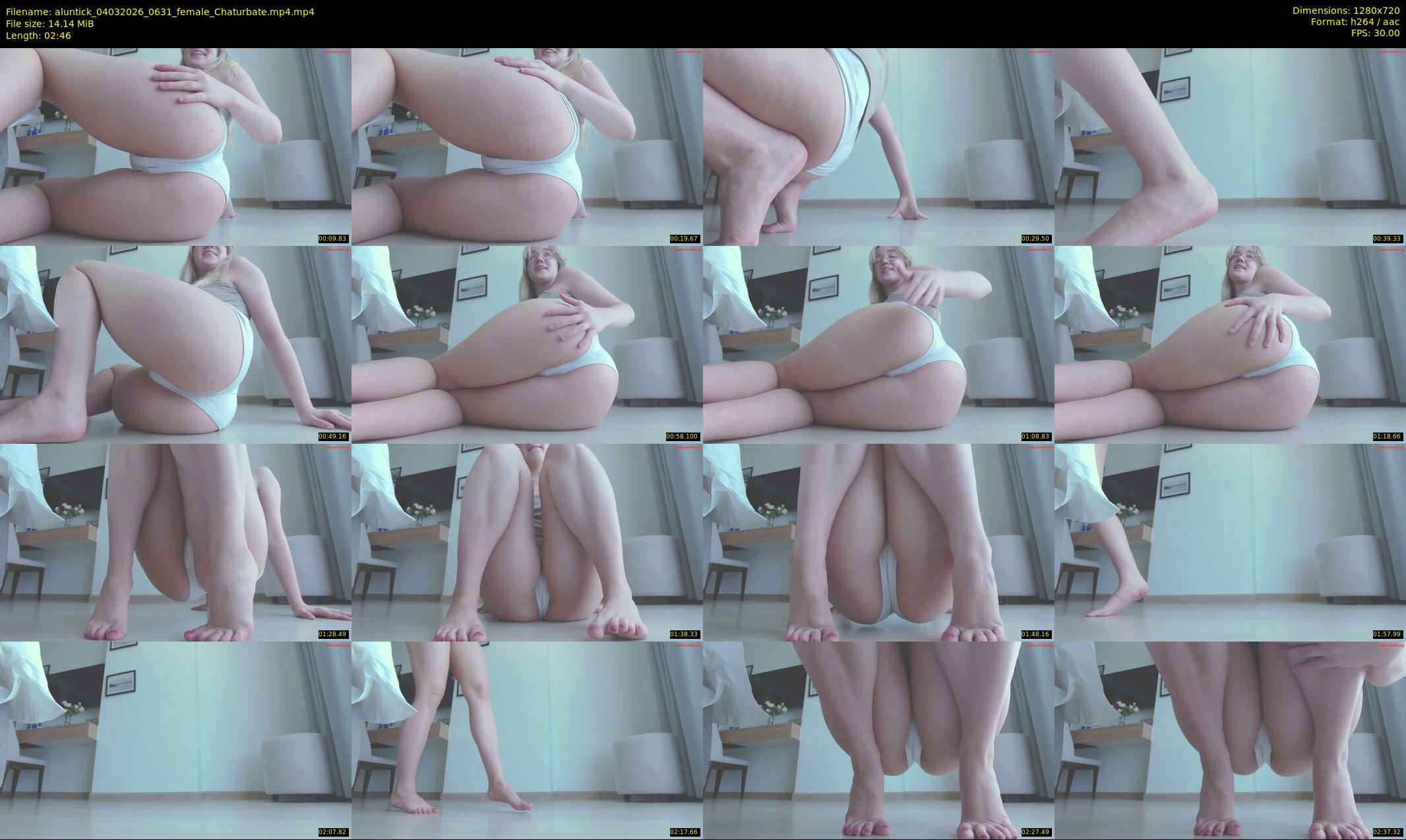 aluntick — 3 minute Chaturbate female cam show recording, 720p, Mar 4, 2026