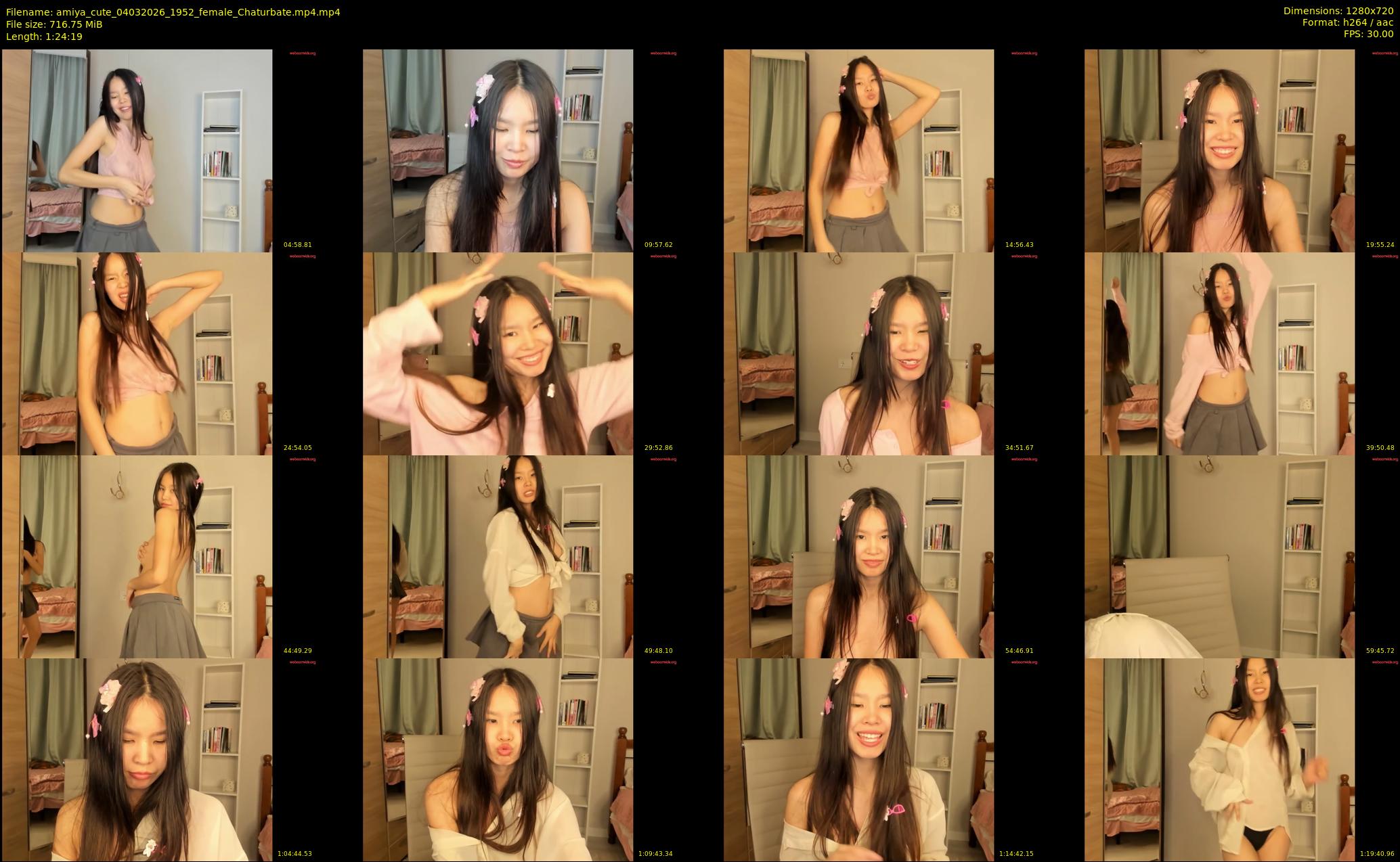 amiya_cute — 85 minute Chaturbate female cam show recording, 720p, Mar 4, 2026