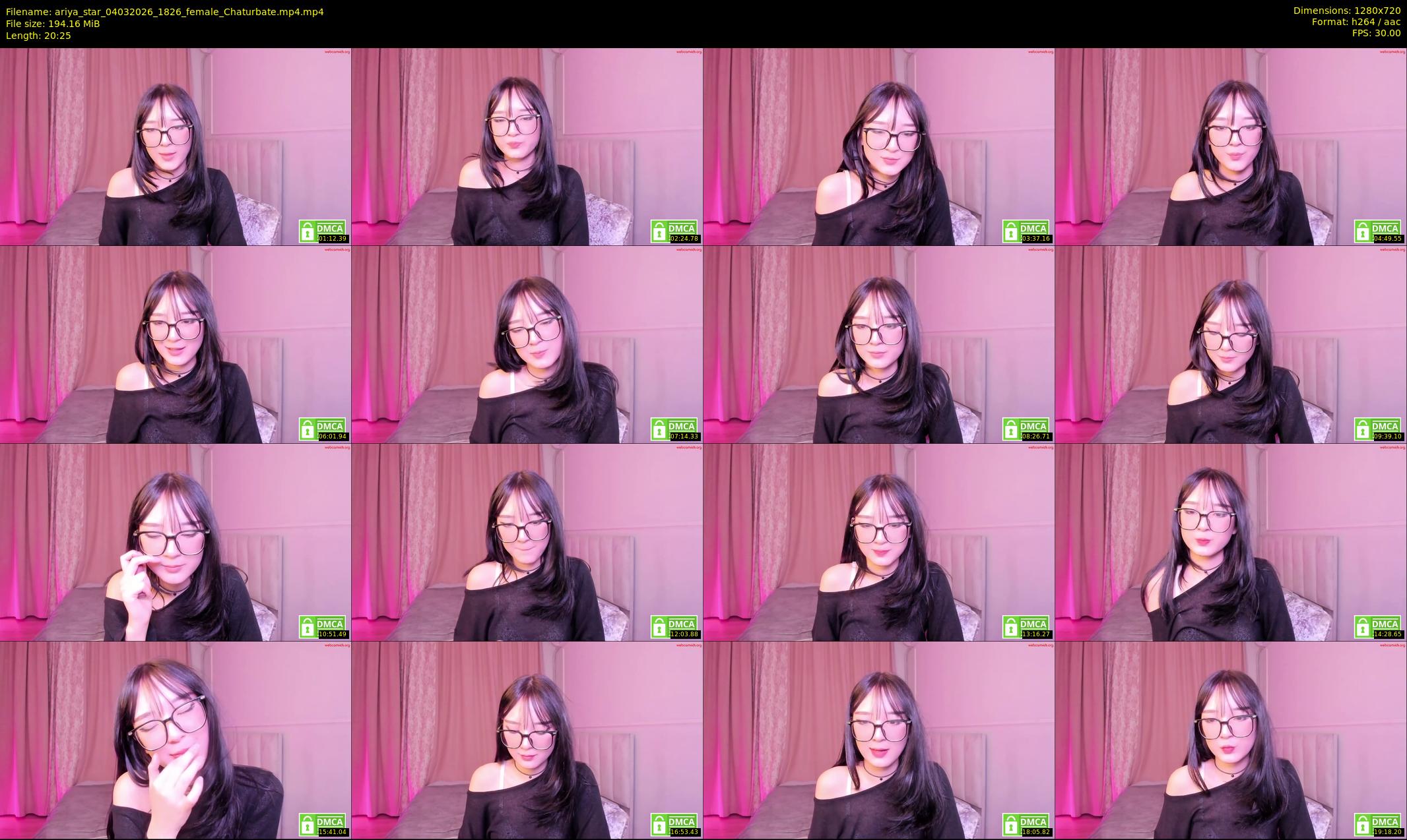 ariya_star — 21 minute Chaturbate female cam show recording, 720p, Mar 4, 2026