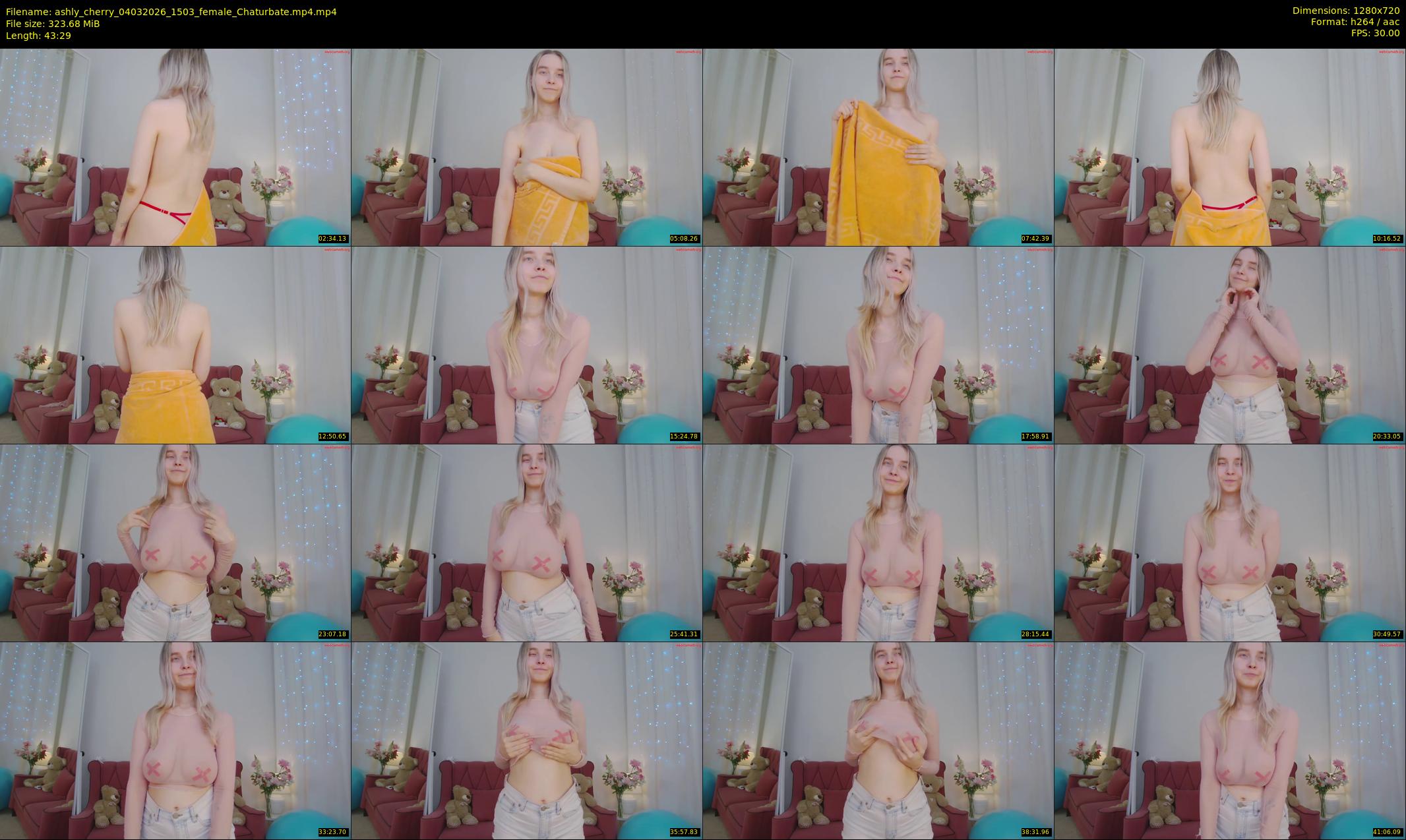 ashly_cherry — 44 minute Chaturbate female cam show recording, 720p, Mar 4, 2026