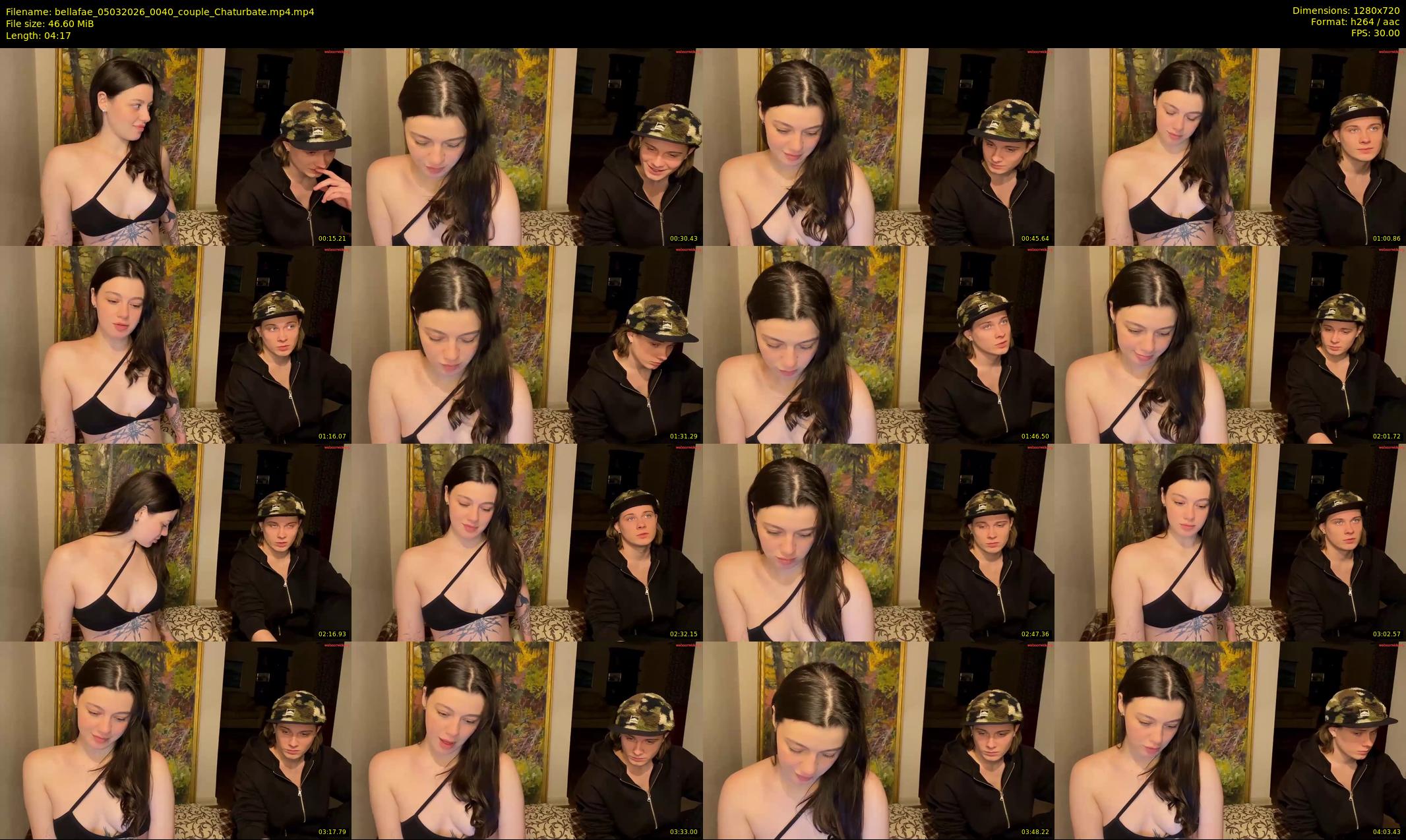 bellafae — 5 minute Chaturbate couple cam show recording, 720p, Mar 5, 2026