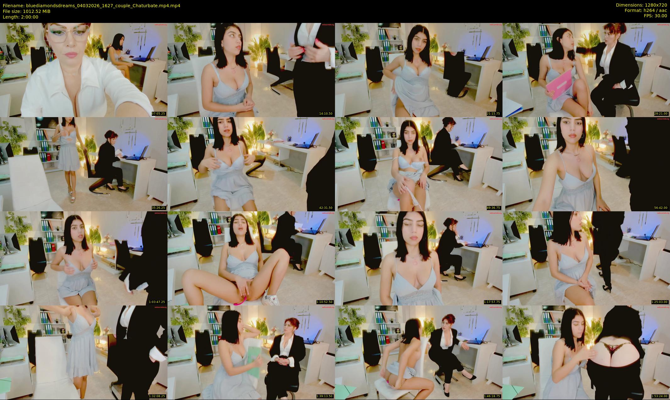 bluediamondsdreams — 120 minute Chaturbate couple cam show recording, 720p, Mar 4, 2026