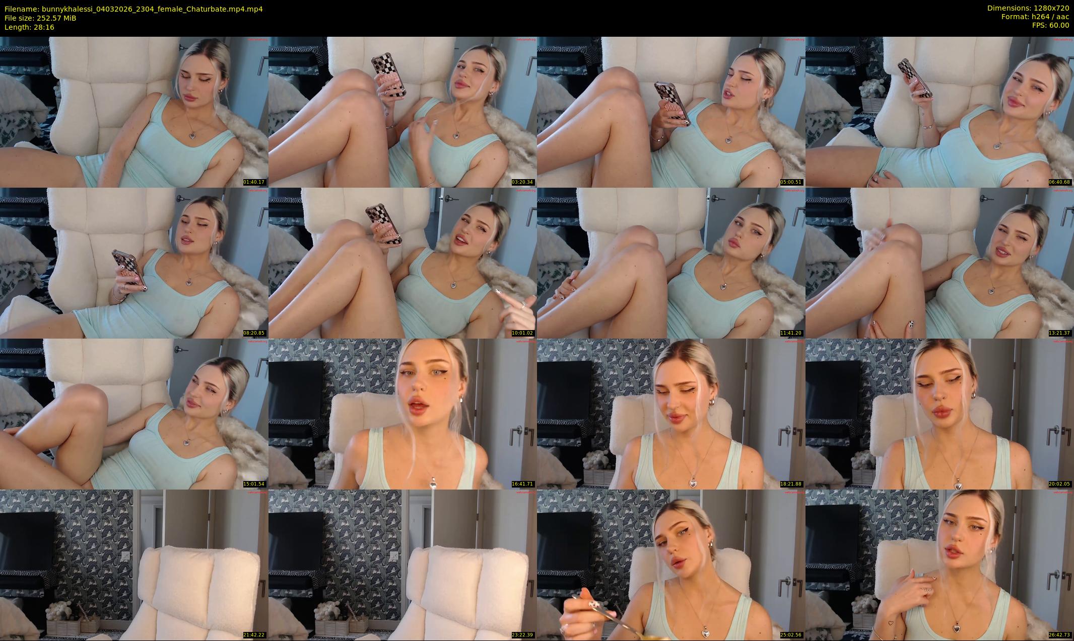 bunnykhalessi — 29 minute Chaturbate female cam show recording, 720p, Mar 4, 2026