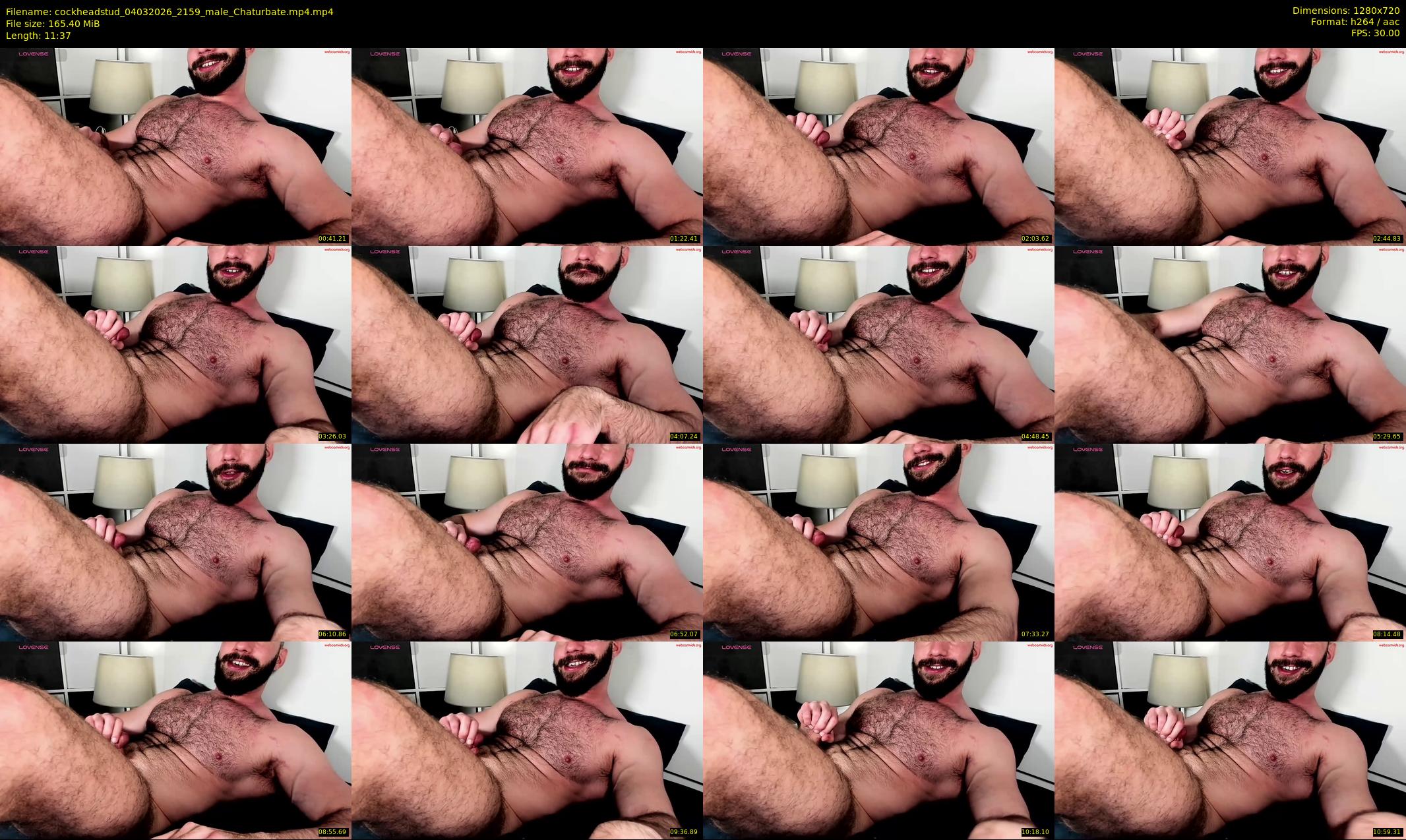 cockheadstud — 12 minute Chaturbate male cam show recording, 720p, Mar 4, 2026