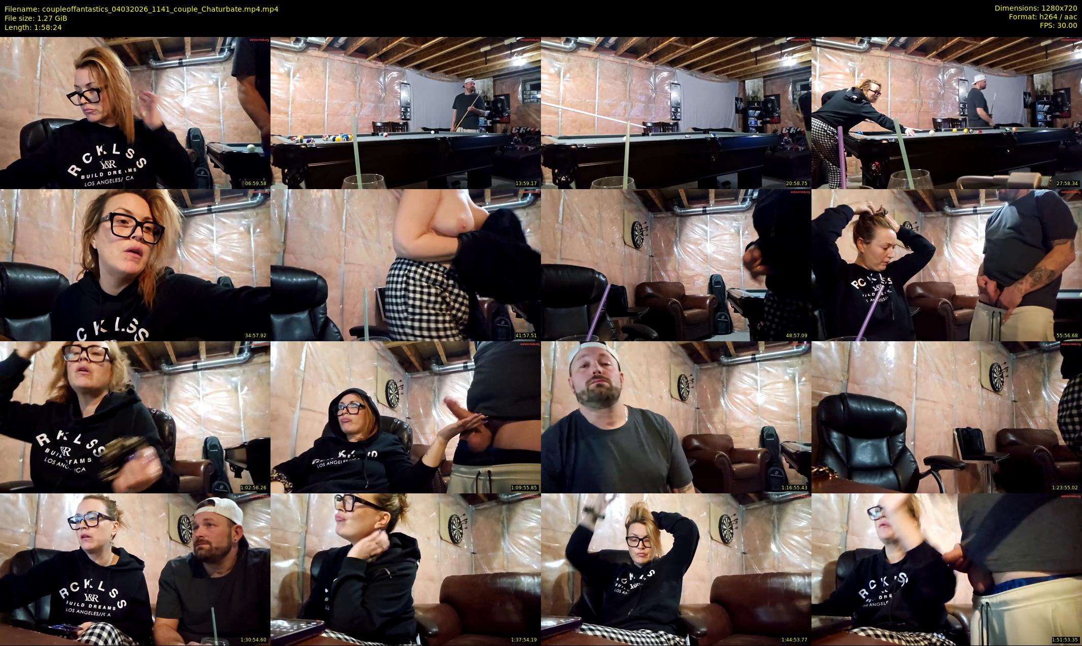 coupleoffantastics — 119 minute Chaturbate couple cam show recording, 720p, Mar 4, 2026