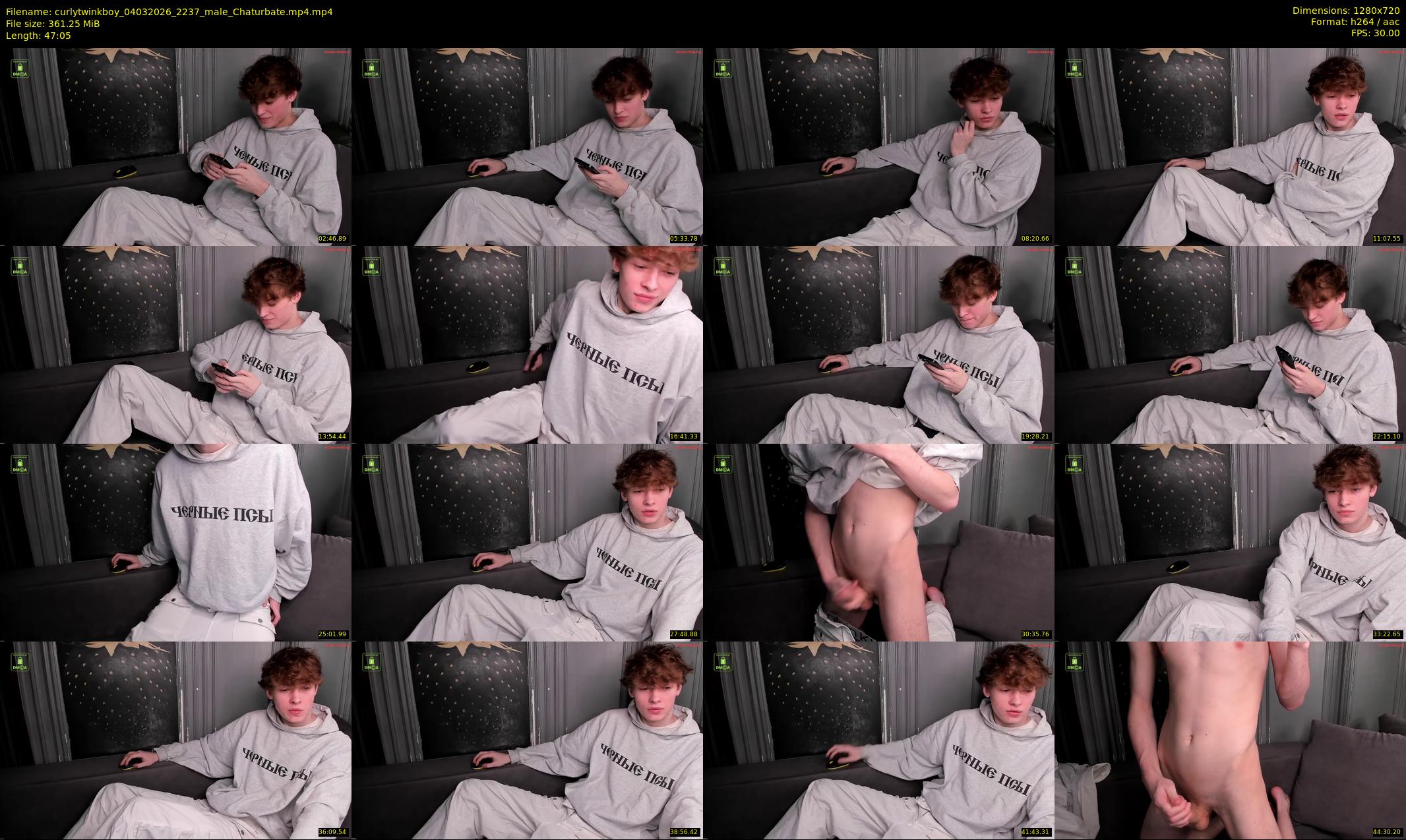 curlytwinkboy — 48 minute Chaturbate male cam show recording, 720p, Mar 4, 2026