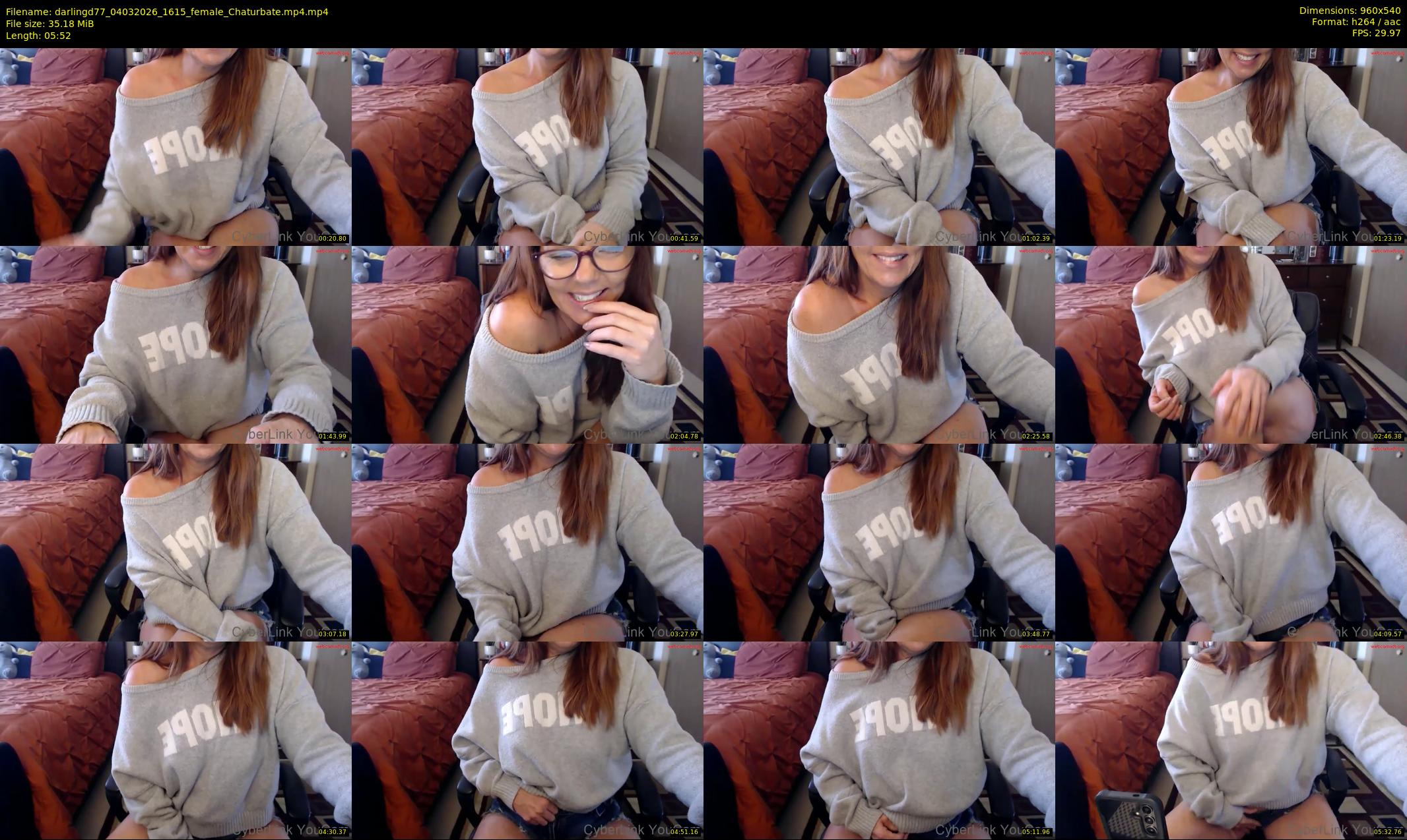 darlingd77 — 6 minute Chaturbate female cam show recording, 480p, Mar 4, 2026