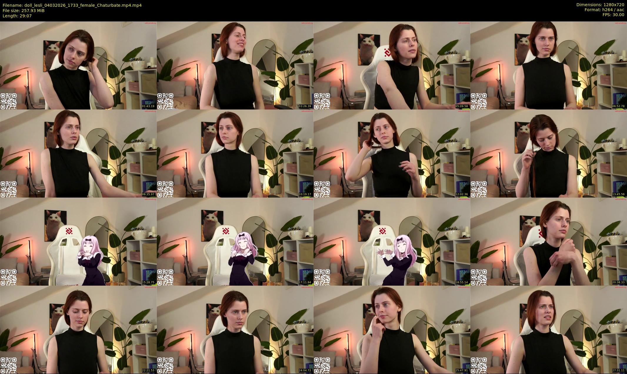 doll_lesli — 30 minute Chaturbate female cam show recording, 720p, Mar 4, 2026