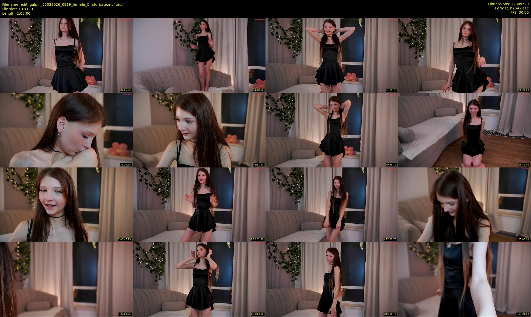 edithgalpin — 120 minute Chaturbate female cam show recording, 720p, Mar 5, 2026