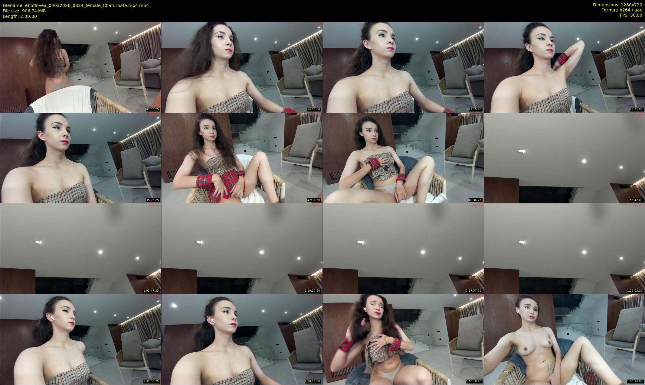 ehotlovea — 120 minute Chaturbate female cam show recording, 720p, Mar 4, 2026