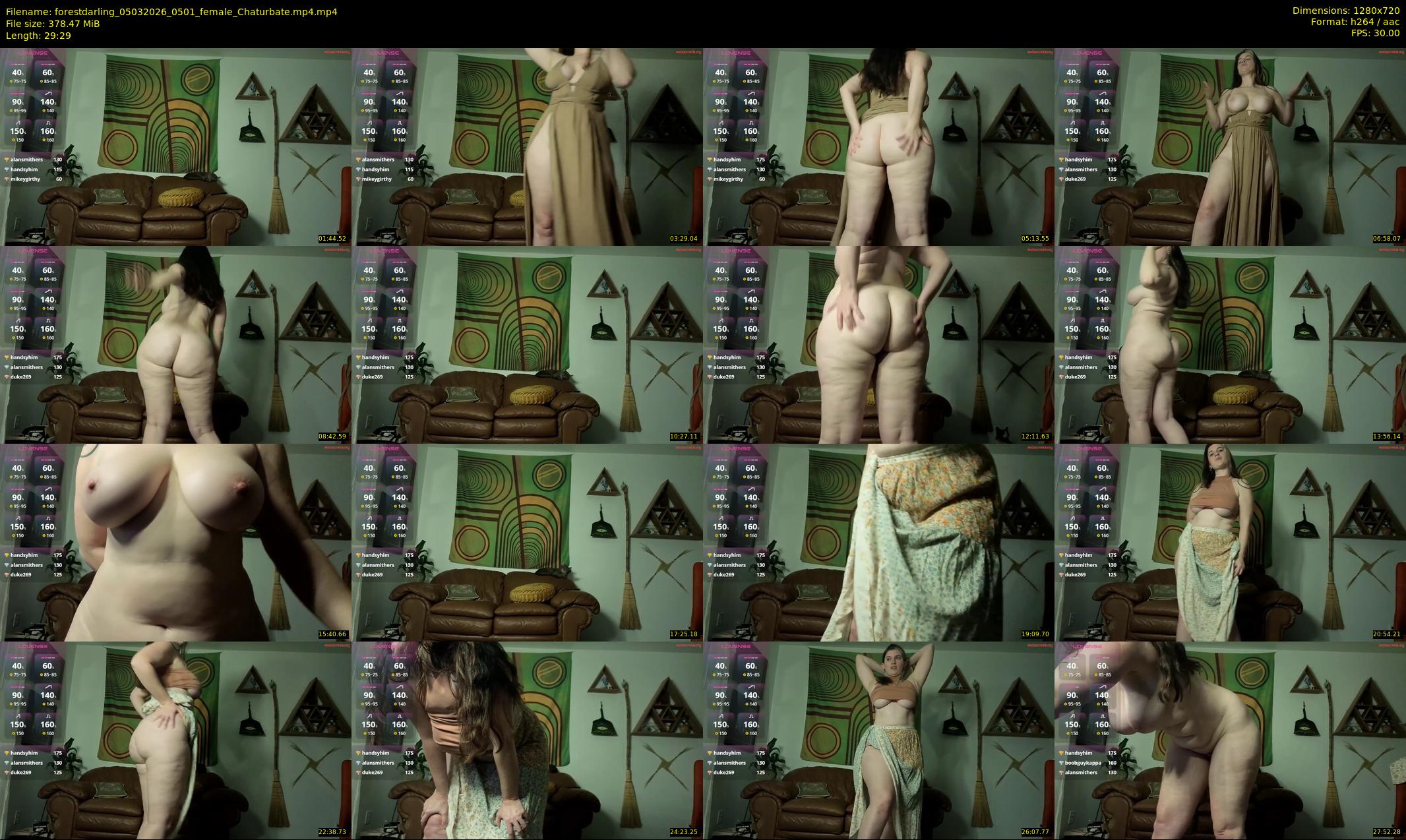 forestdarling — 30 minute Chaturbate female cam show recording, 720p, Mar 5, 2026