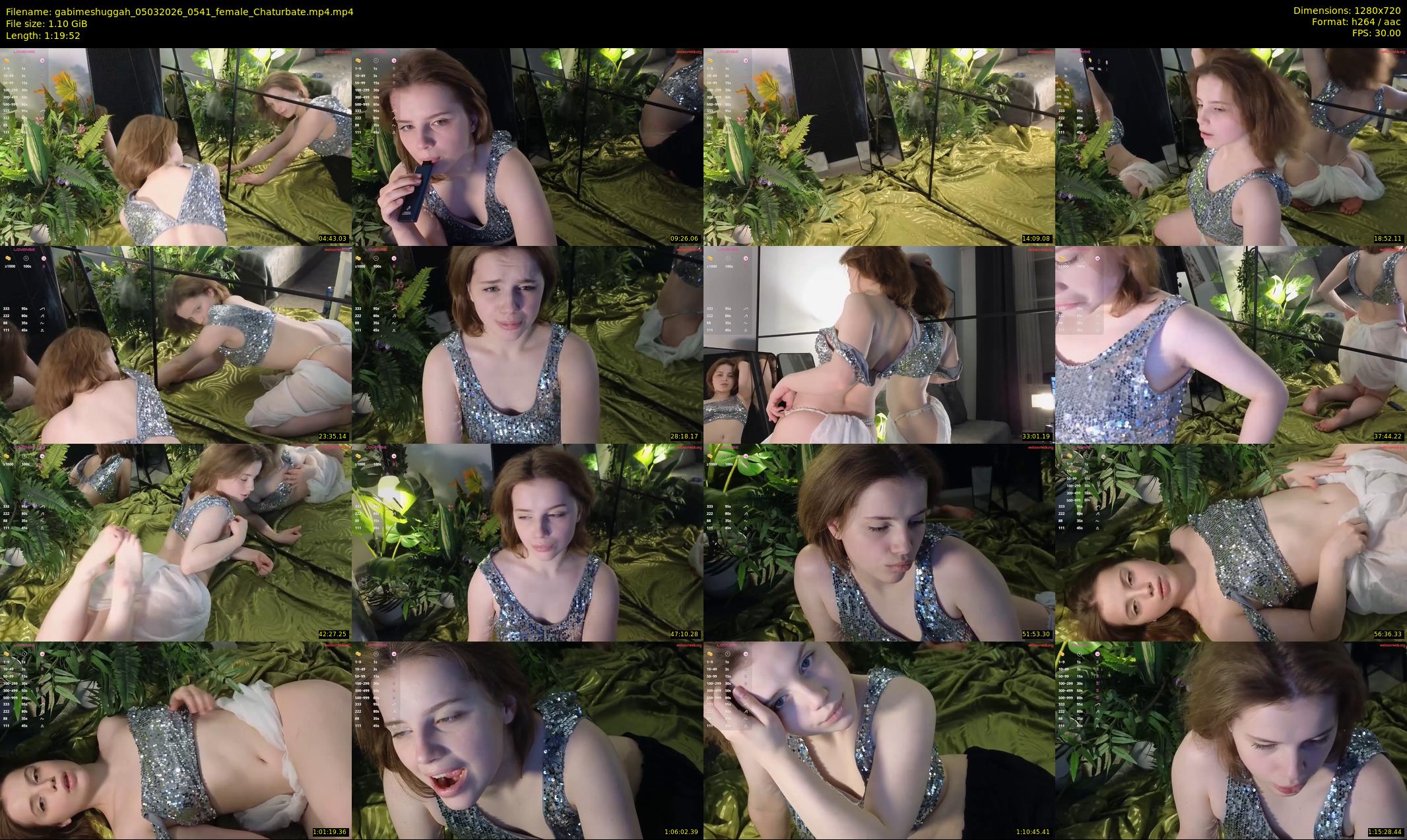 gabimeshuggah — 80 minute Chaturbate female cam show recording, 720p, Mar 5, 2026
