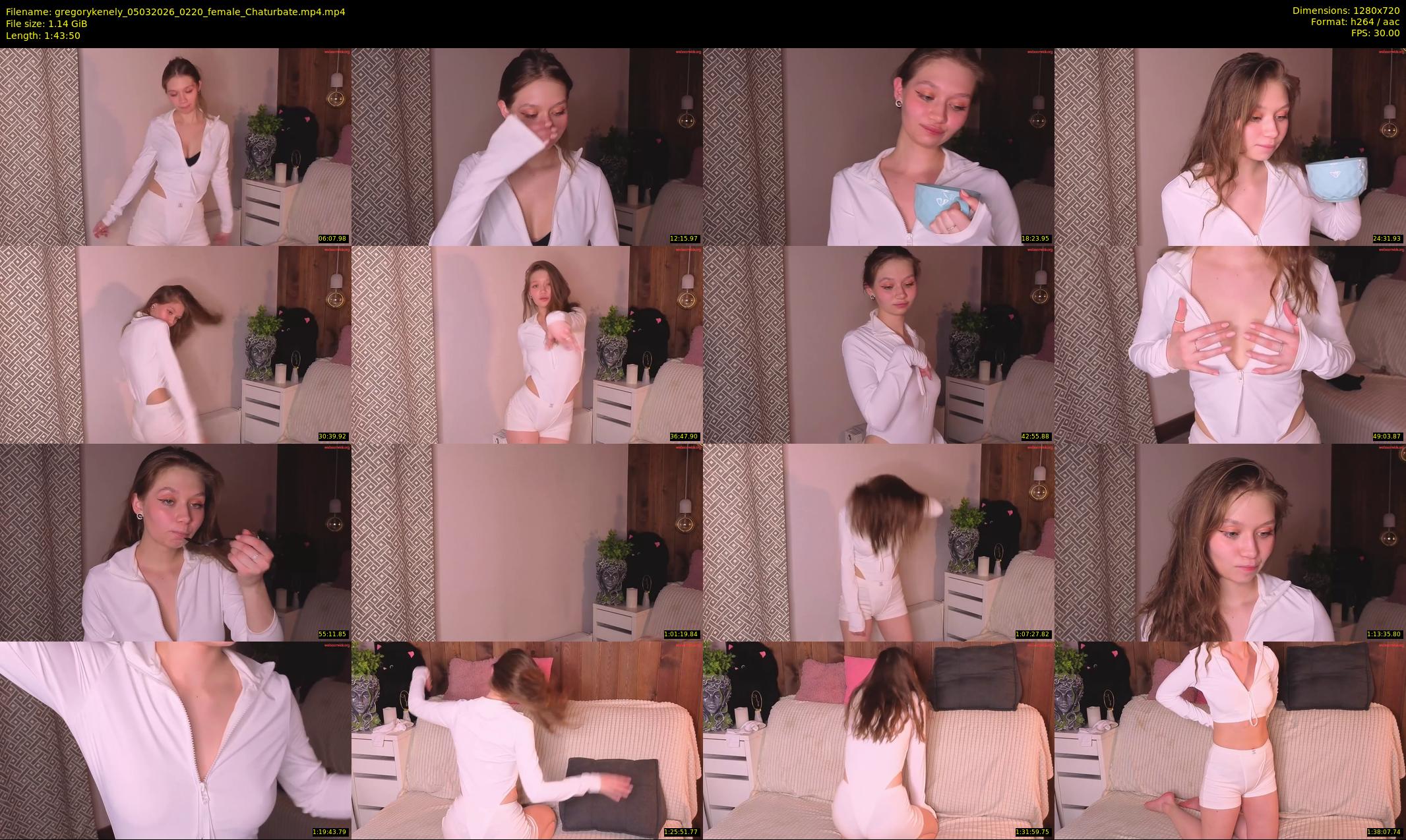 gregorykenely — 104 minute Chaturbate female cam show recording, 720p, Mar 5, 2026