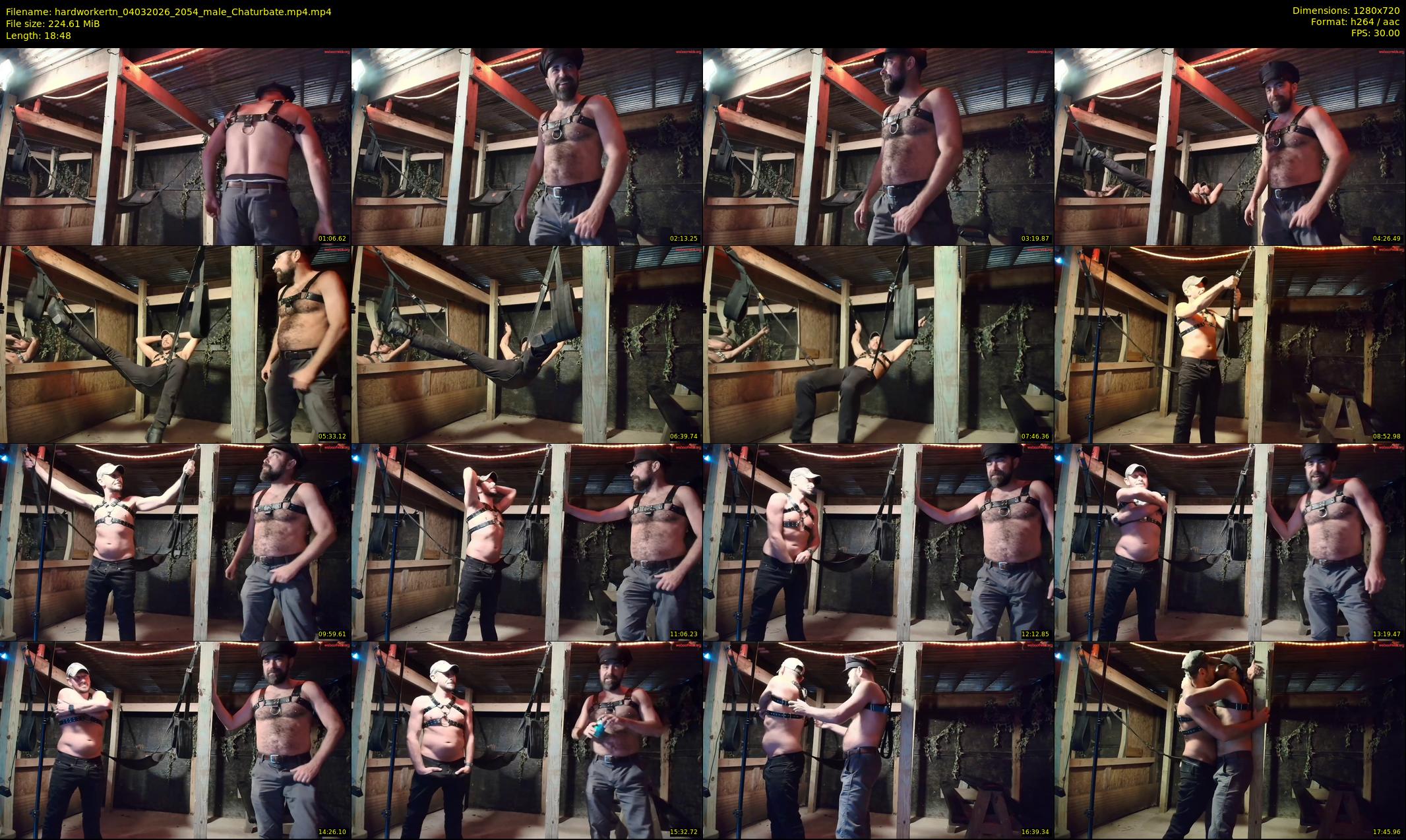 hardworkertn — 19 minute Chaturbate male cam show recording, 720p, Mar 4, 2026