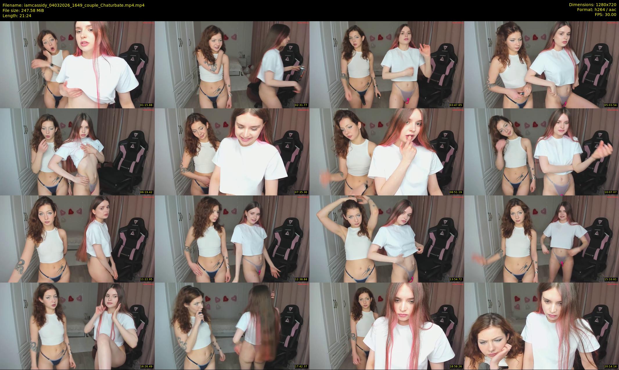 iamcassidy — 22 minute Chaturbate female cam show recording, 720p, Mar 4, 2026