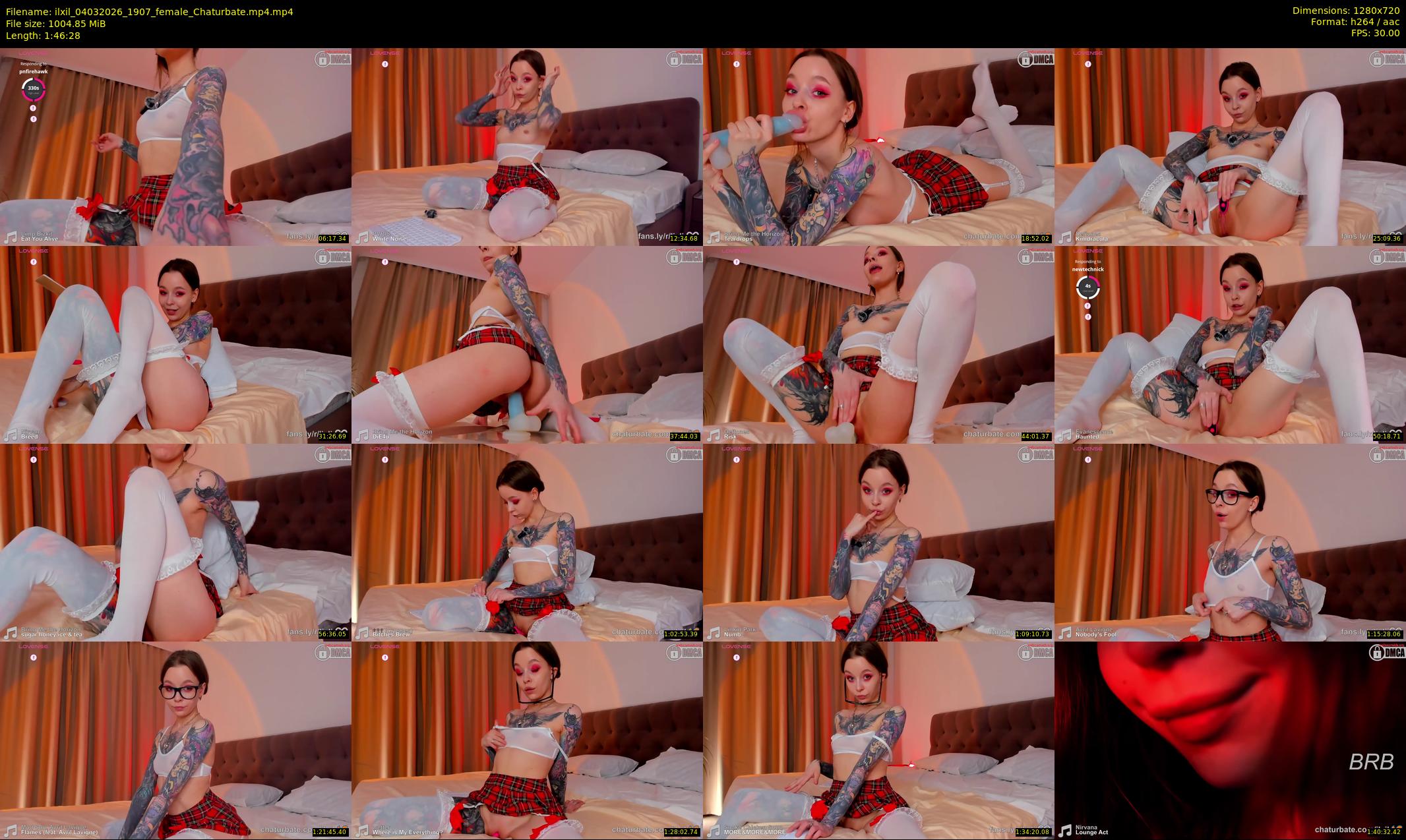 ilxil — 107 minute Chaturbate female cam show recording, 720p, Mar 4, 2026