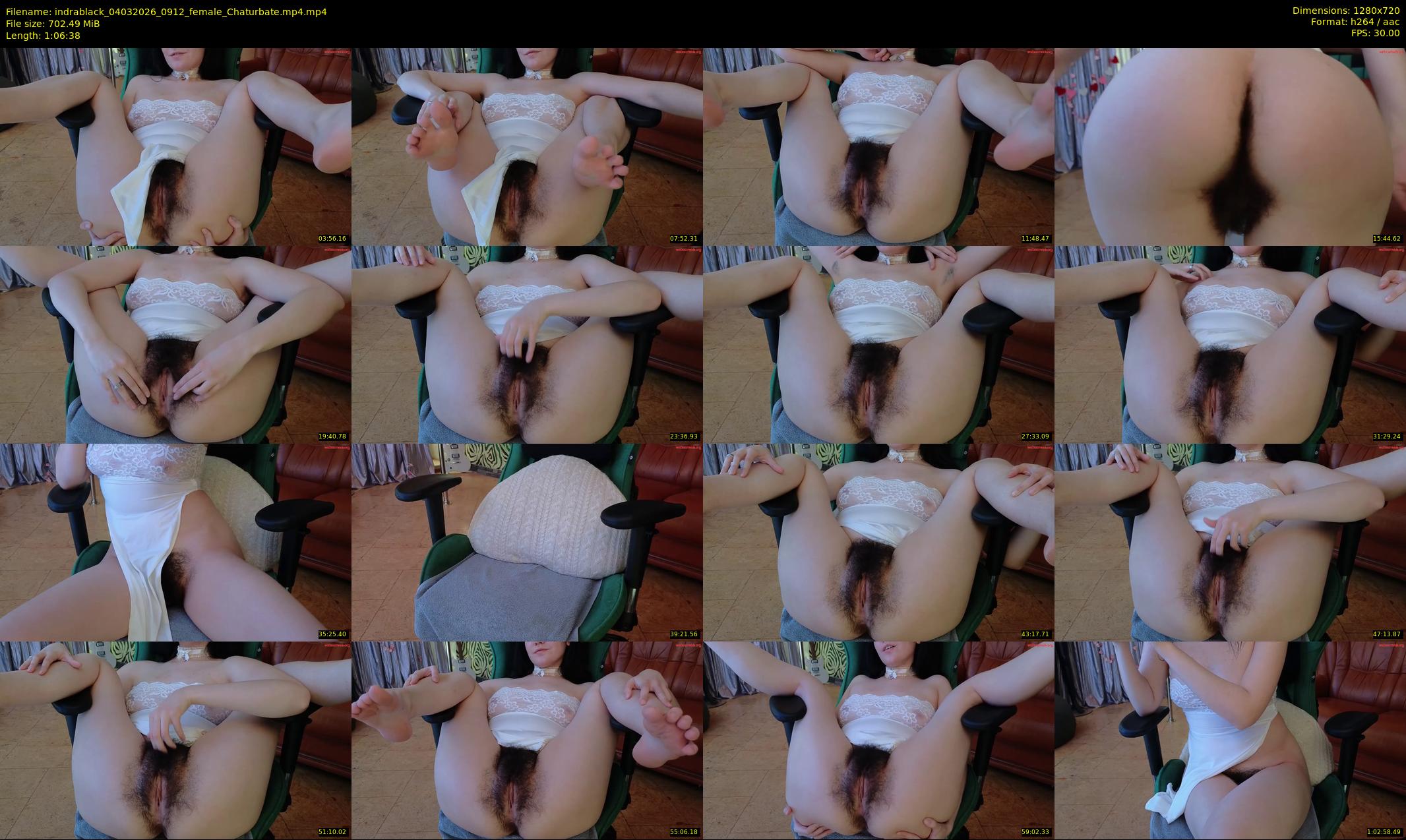 indrablack — 67 minute Chaturbate female cam show recording, 720p, Mar 4, 2026