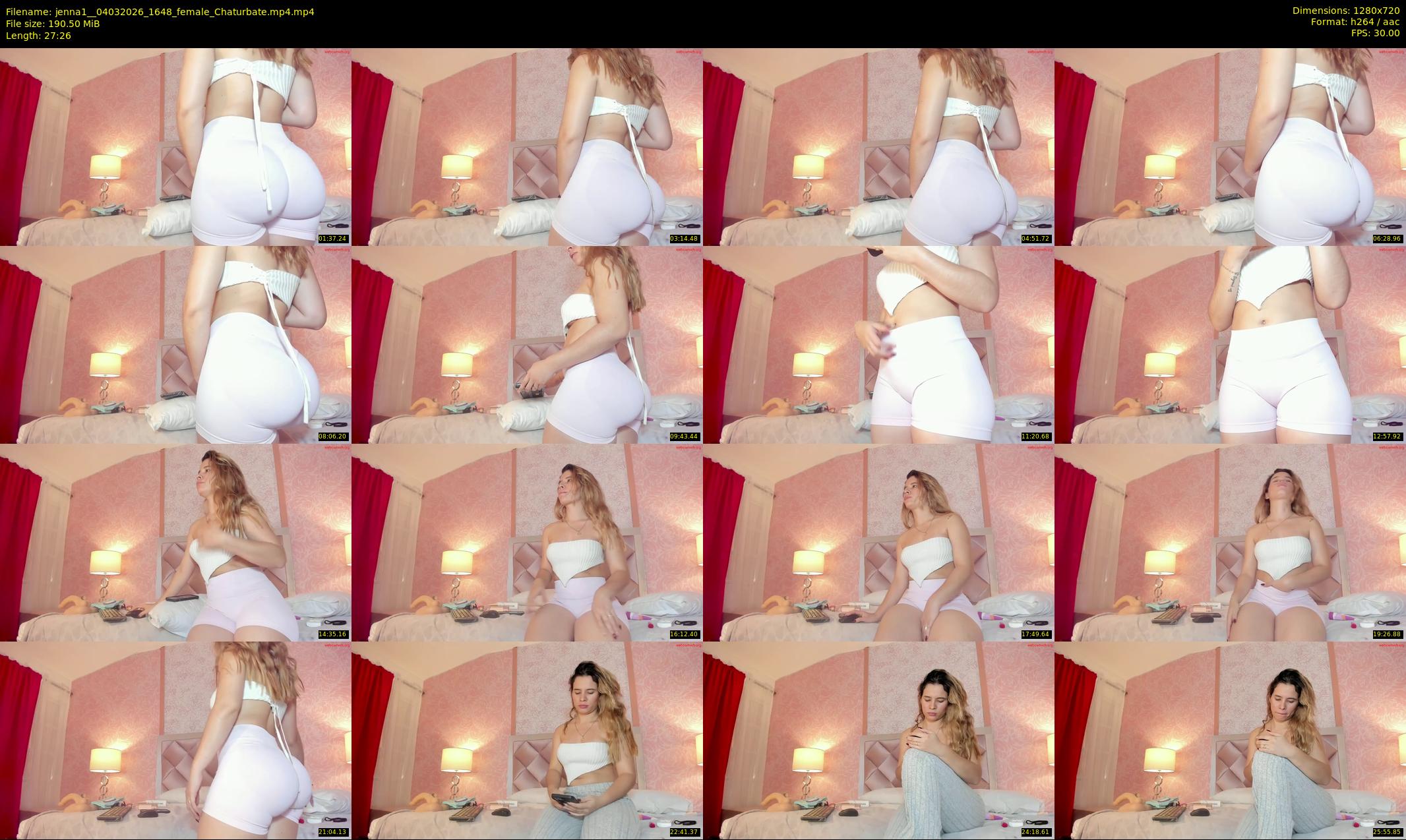 jenna1_ — 28 minute Chaturbate female cam show recording, 720p, Mar 4, 2026