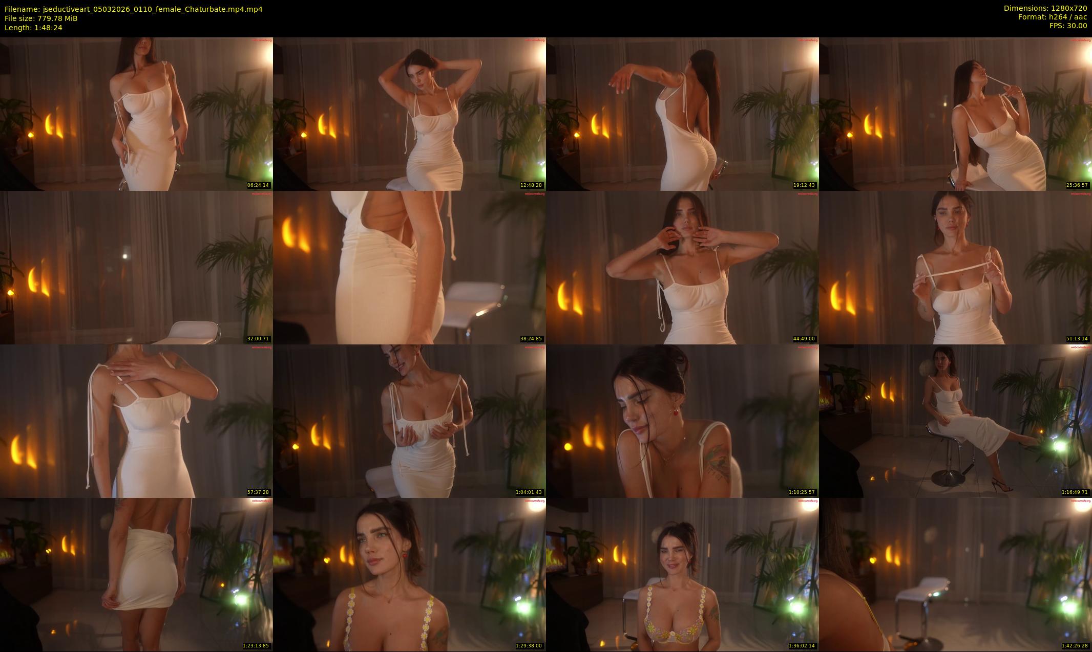 jseductiveart — 109 minute Chaturbate female cam show recording, 720p, Mar 5, 2026