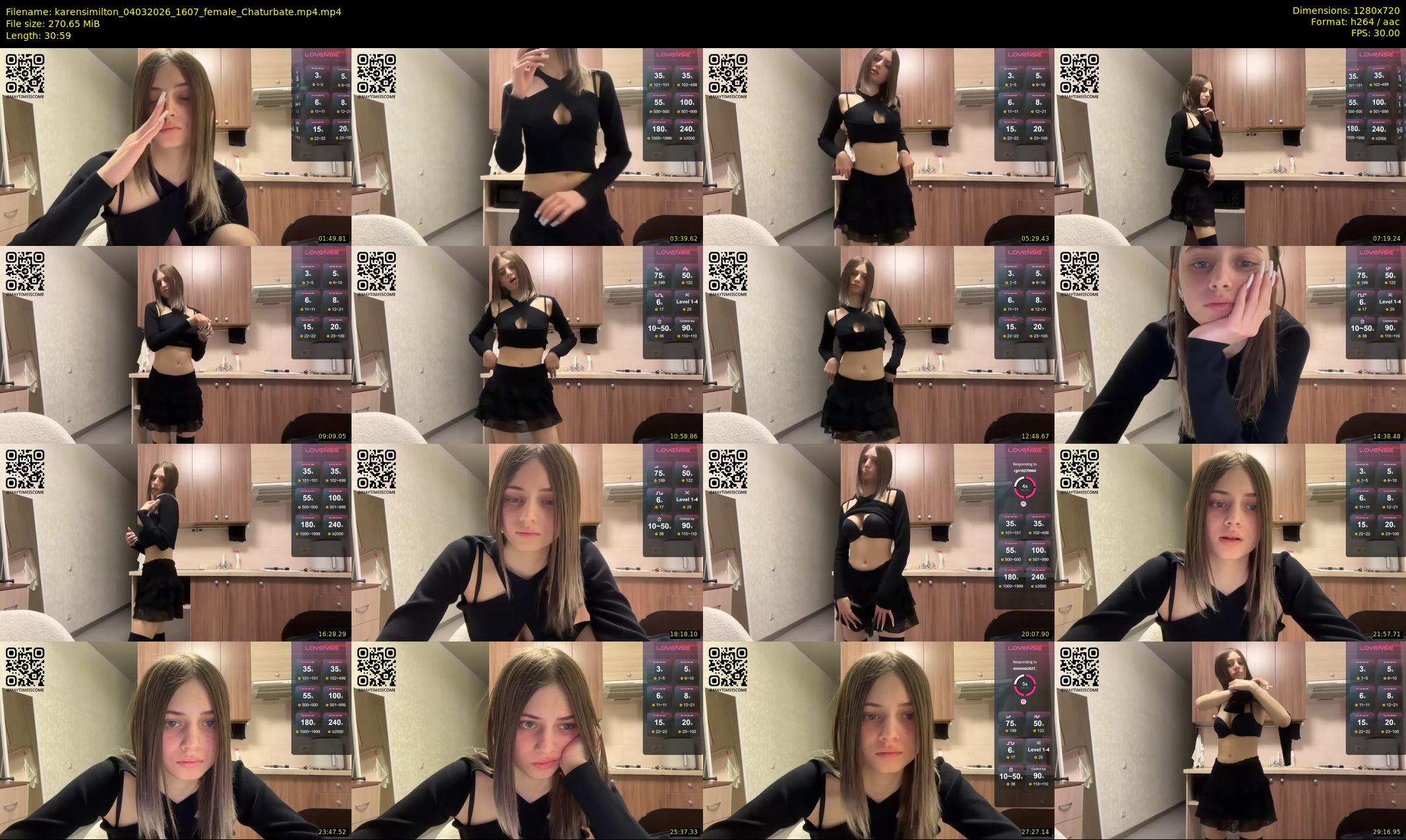 karensimilton — 31 minute Chaturbate female cam show recording, 720p, Mar 4, 2026