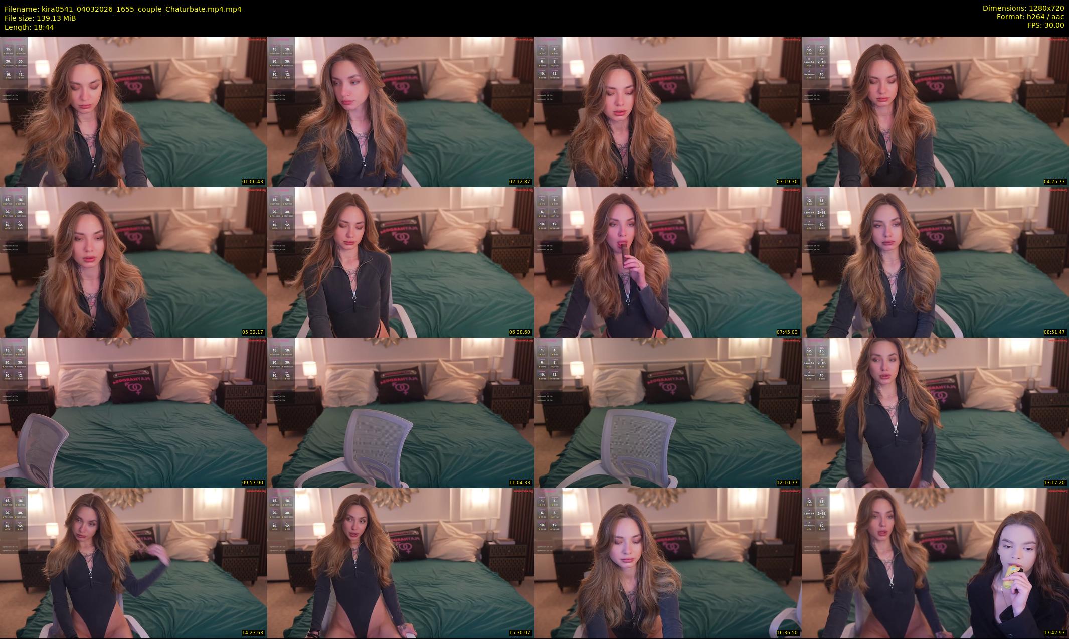 kira0541 — 19 minute Chaturbate couple cam show recording, 720p, Mar 4, 2026